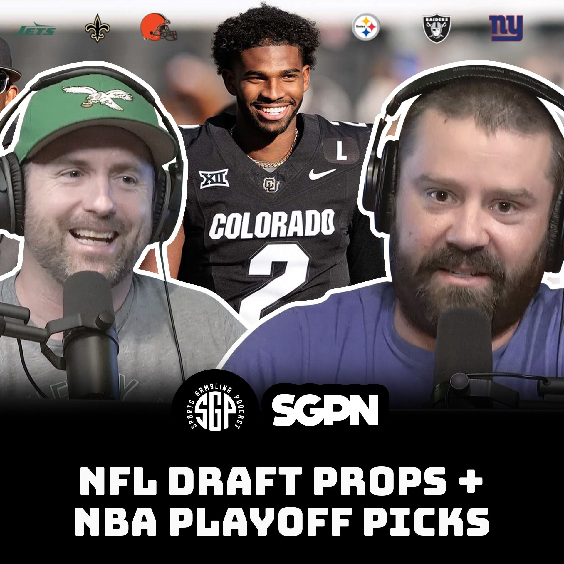 NFL Draft Props + NBA Picks | Sports Gambling Podcast (Ep. 2254)