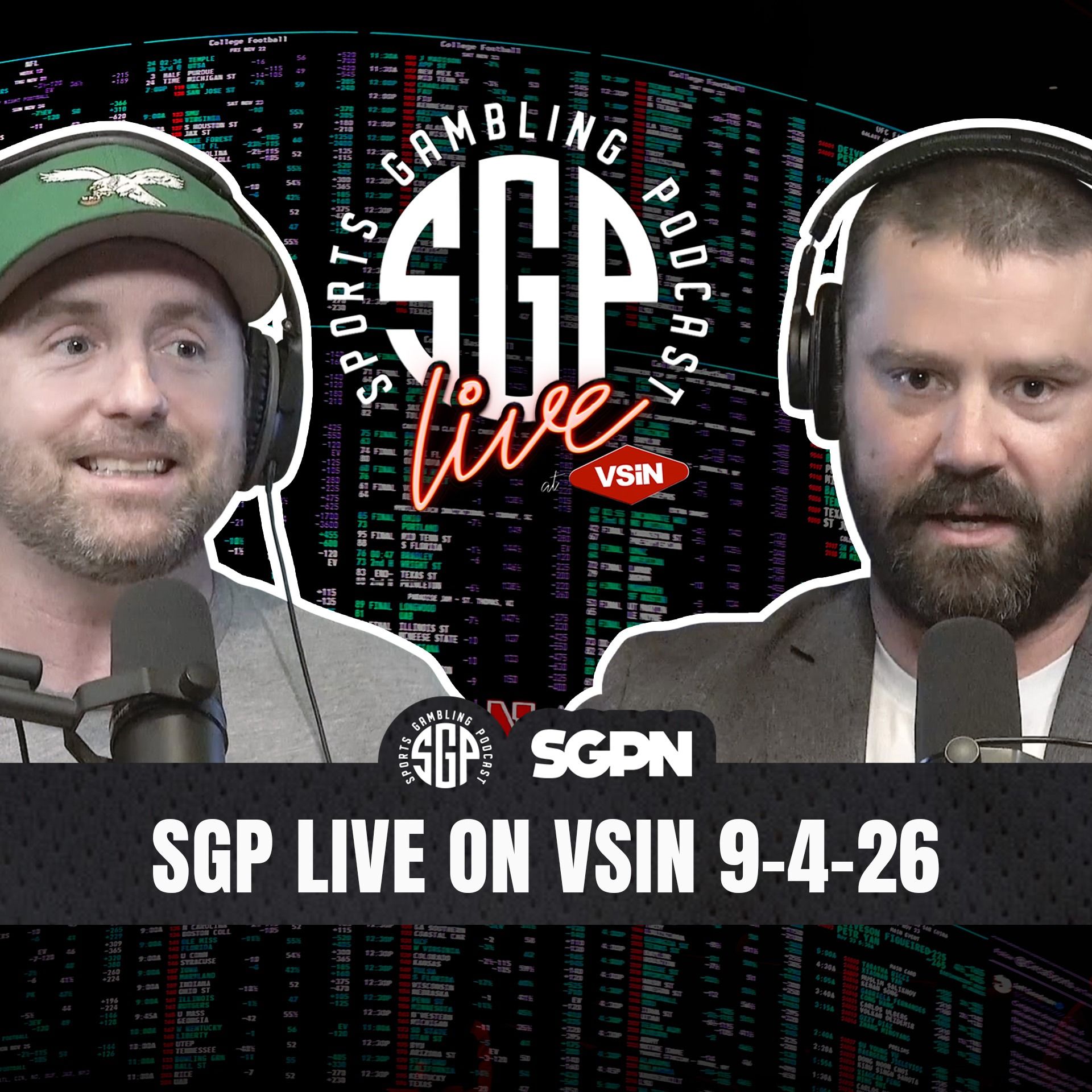 Sports Gambling Podcast LIVE on VSIN (9-4-26) | SGP Live on VSIN