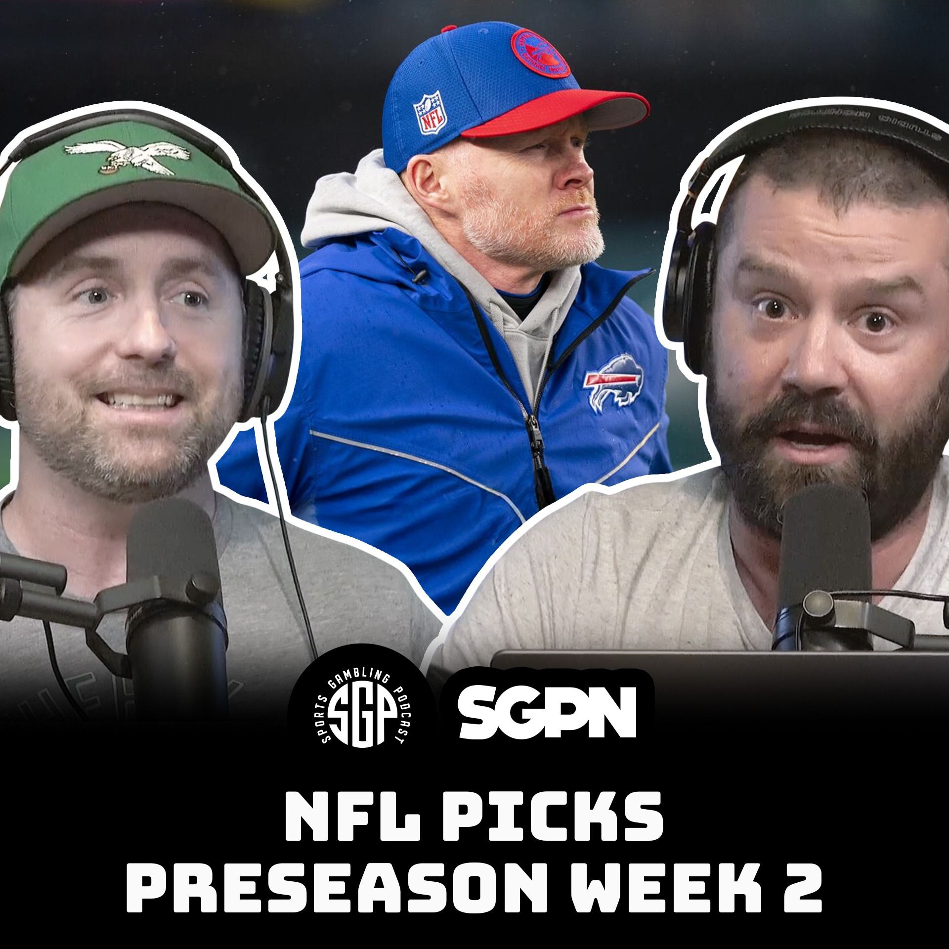 NFL Picks Preseason Week 2 | Sports Gambling Podcast (Ep. 2352) episode artwork