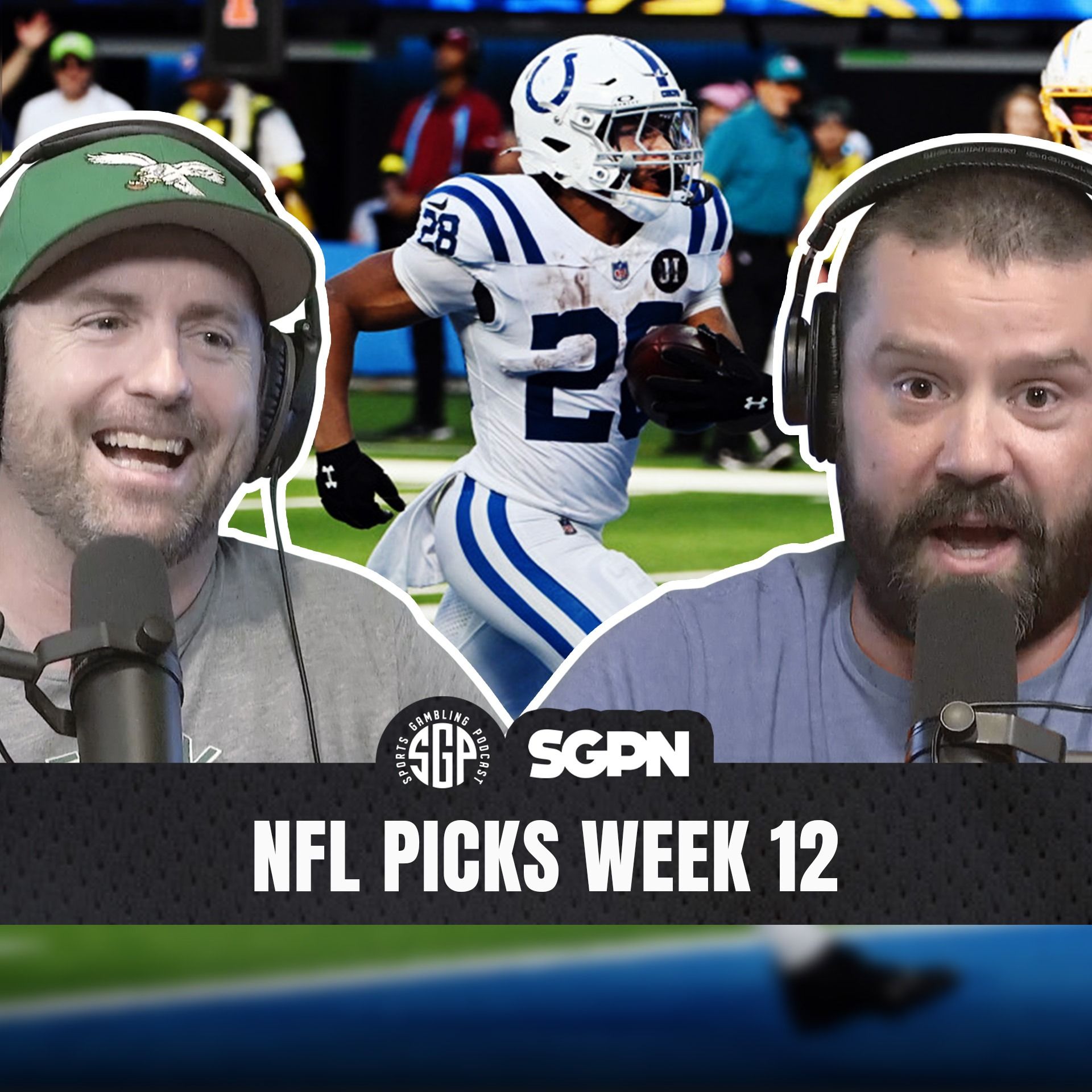 NFL Picks Week 12 | Sports Gambling Podcast (Ep. 2432)