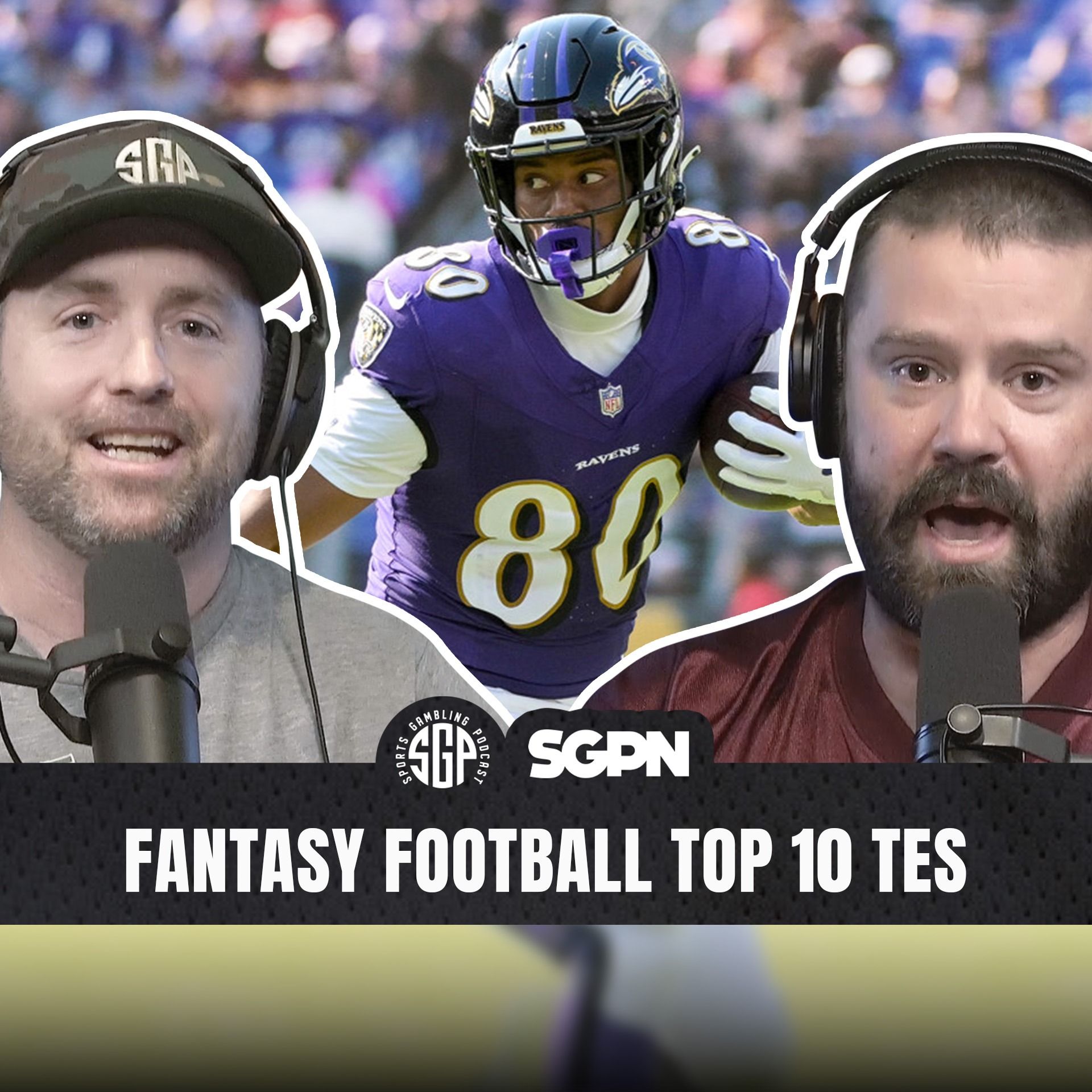 Fantasy Football Top 10 TEs | Sports Gambling Podcast (Ep. 2596) episode artwork