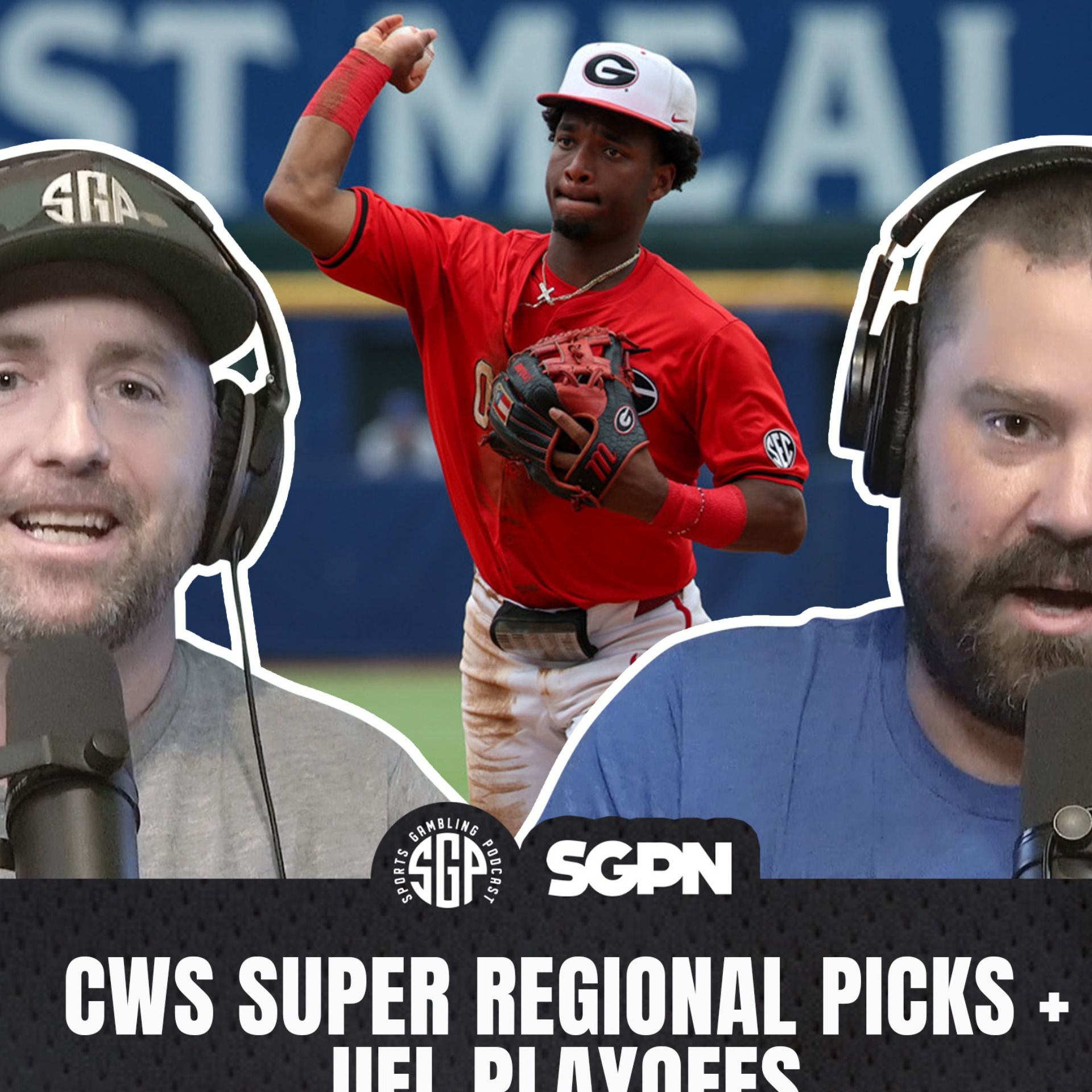 College World Series Super Regional Picks + UFL Playoffs (Ep. 2583)