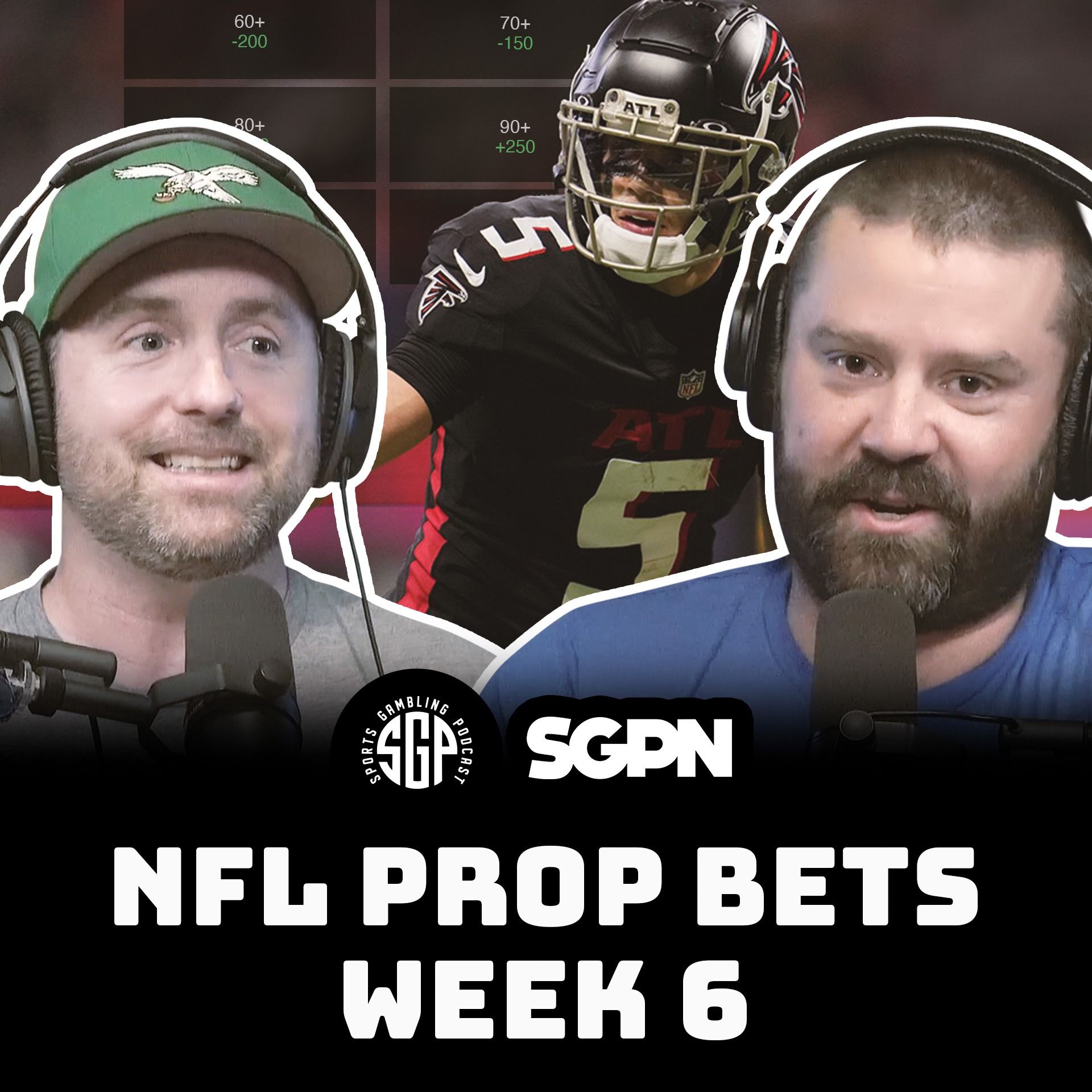 NFL Props Week 6 | Sports Gambling Podcast (Ep. 2109)