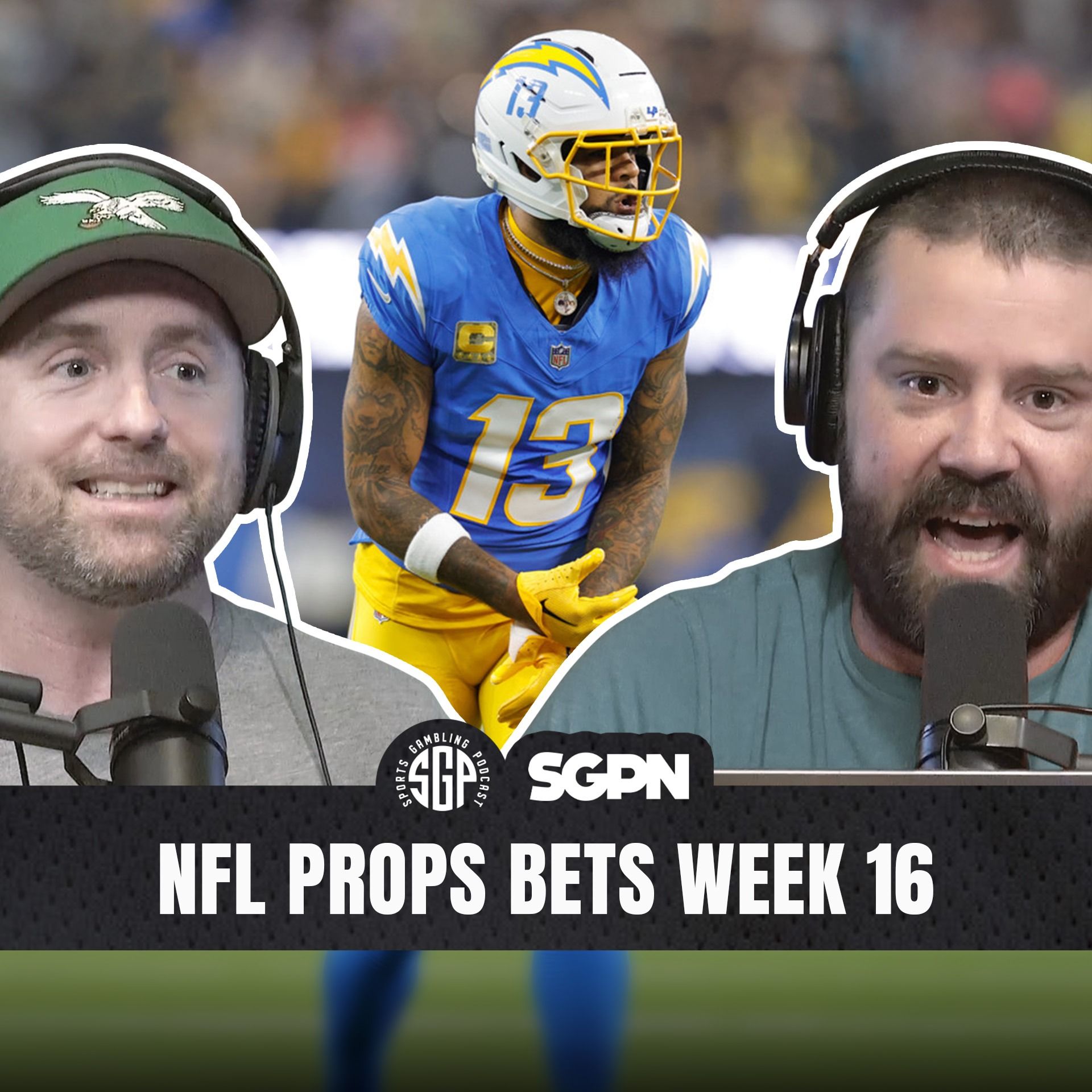 NFL Prop Bets Week 16 | Sports Gambling Podcast (Ep. 2456)
