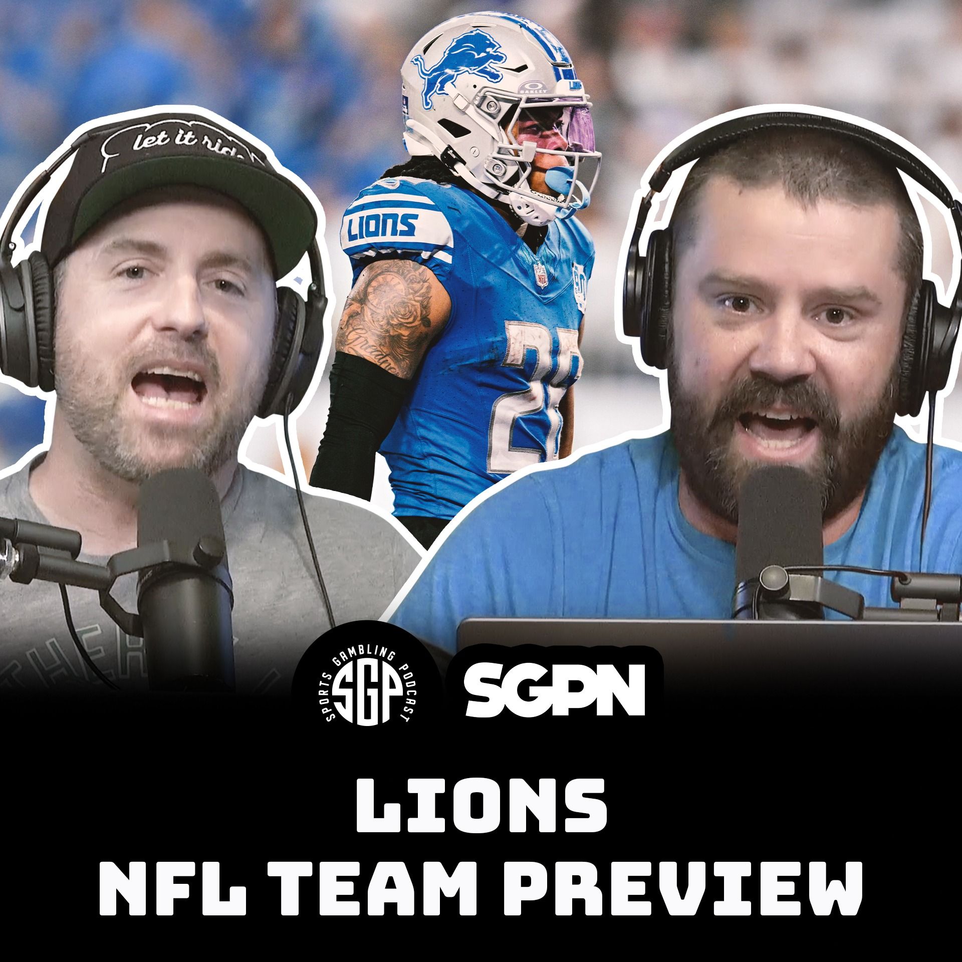Lions NFL Team Preview | Sports Gambling Podcast (Ep. 2348)