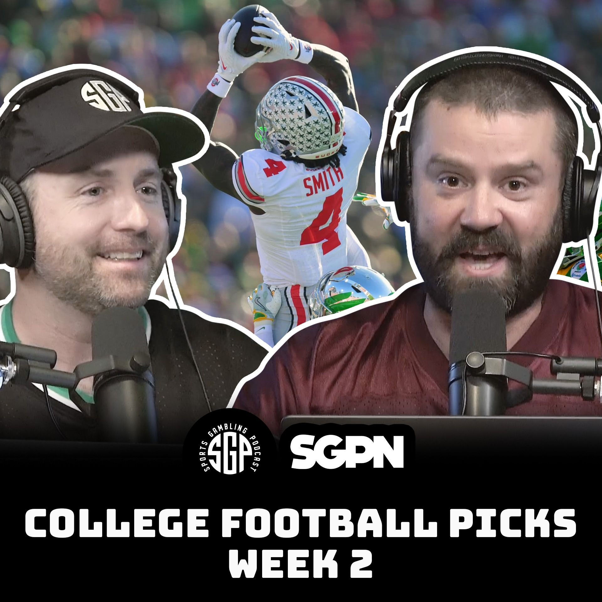 College Football Picks Week 2 | Sports Gambling Podcast (Ep. 2372)