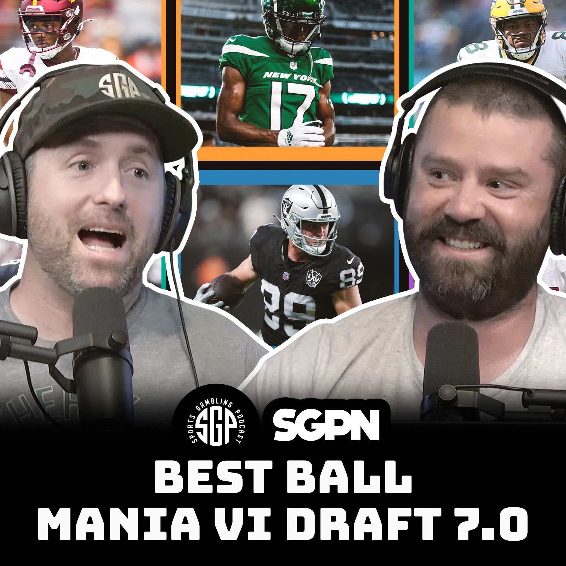 Best Ball Mania VI Draft 7.0 | Sports Gambling Podcast (Ep. 2288)