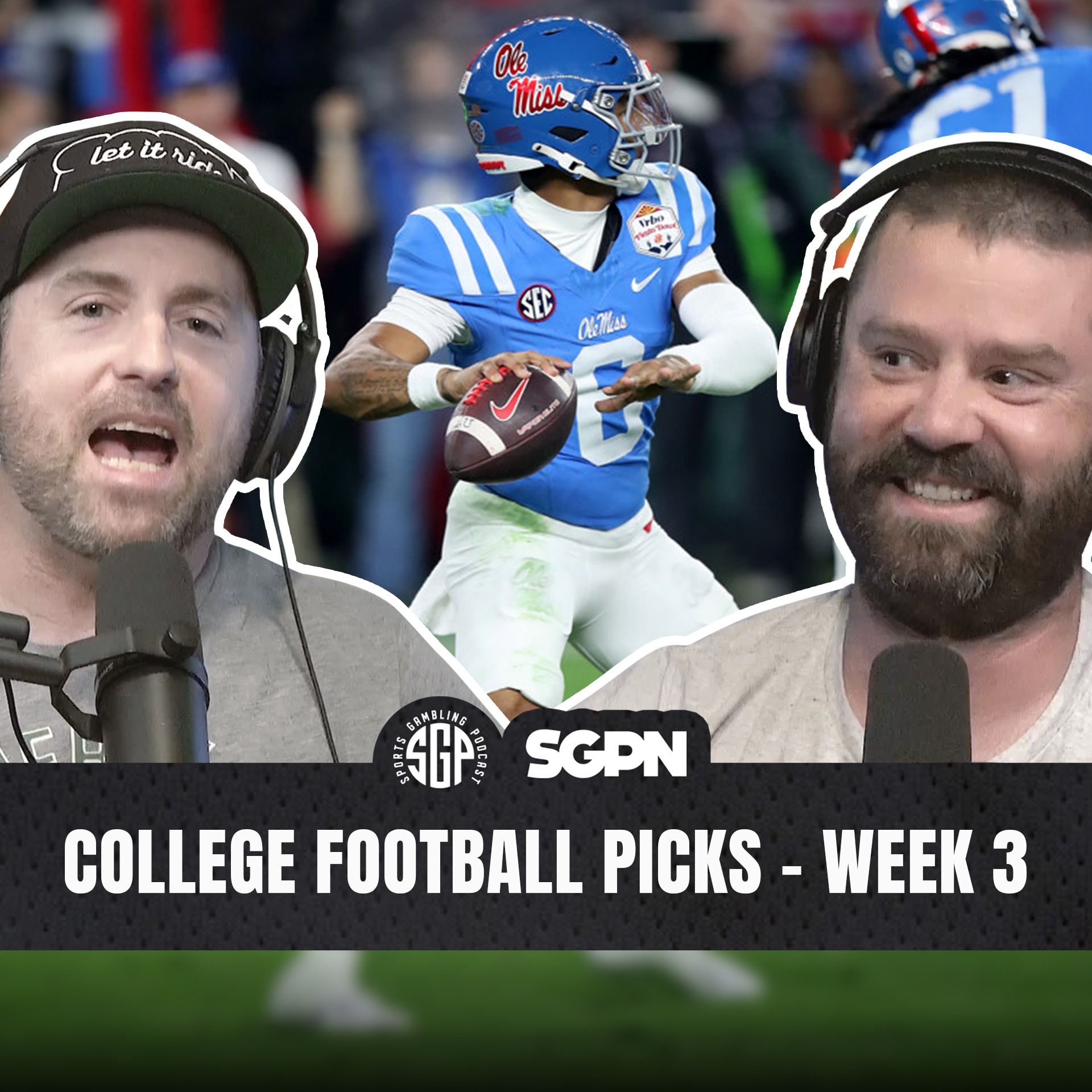College Football Picks Week 3 | Sports Gambling Podcast (Ep. 2684) episode artwork