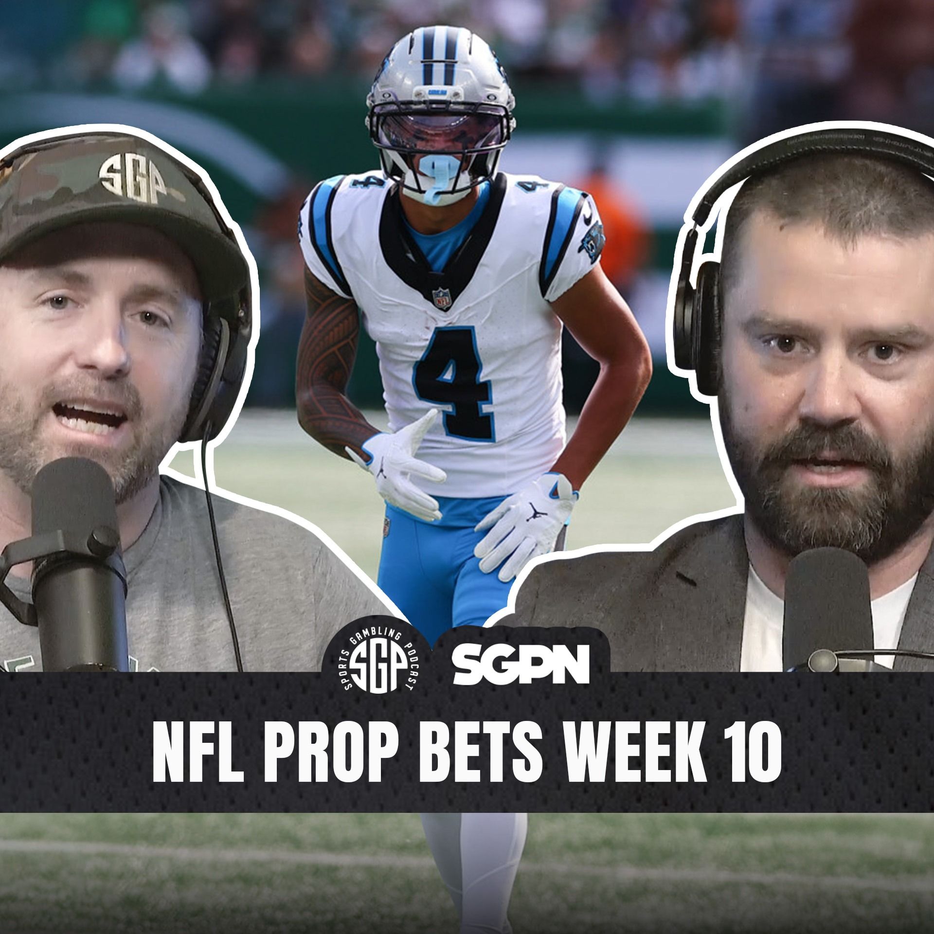 NFL Prop Bets Week 10 | Sports Gambling Podcast (Ep. 2422)