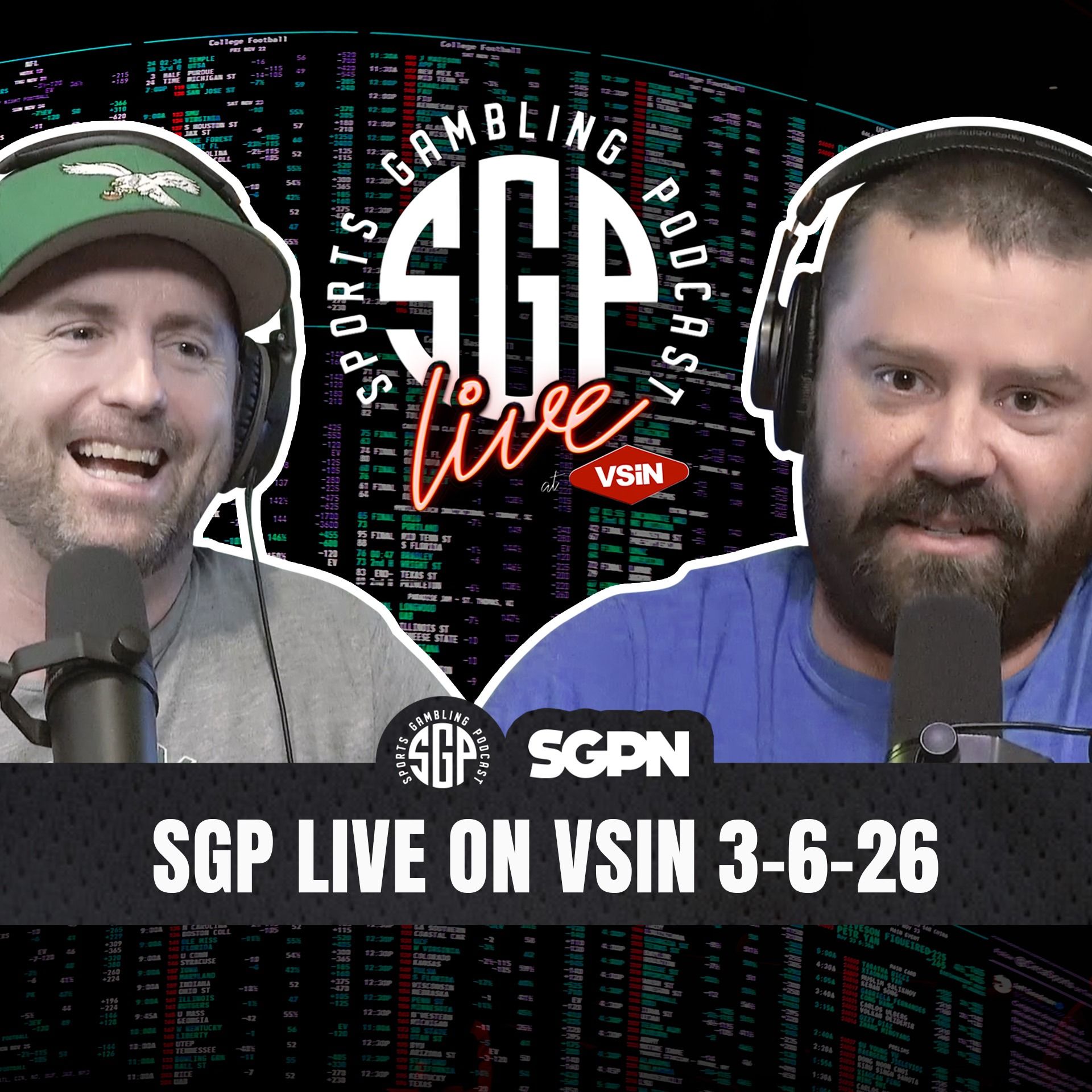 Sports Gambling Podcast LIVE on VSIN (3-6-26) | SGP Live on VSiN