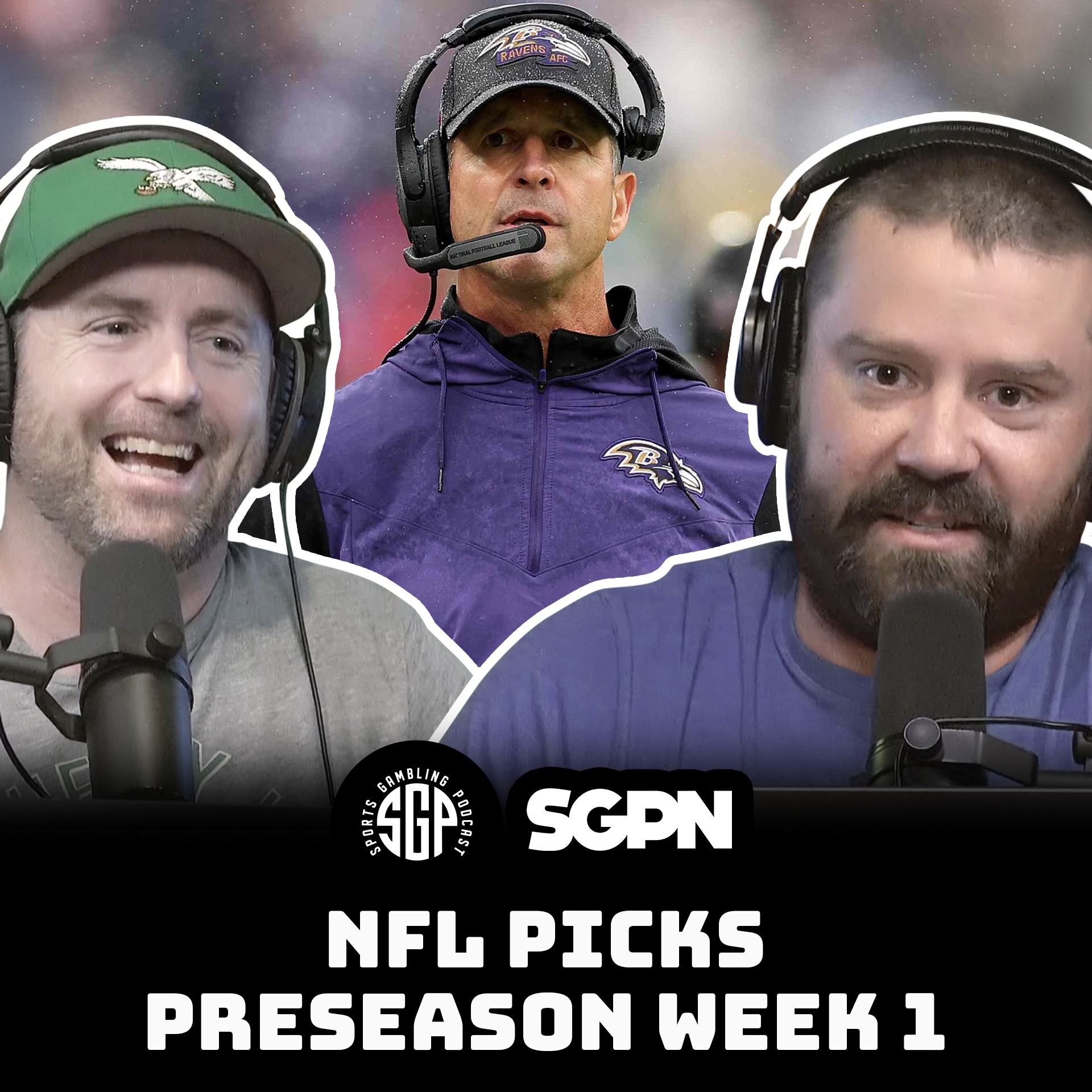 NFL Picks Preseason Week 1 | Sports Gambling Podcast (Ep. 2342)