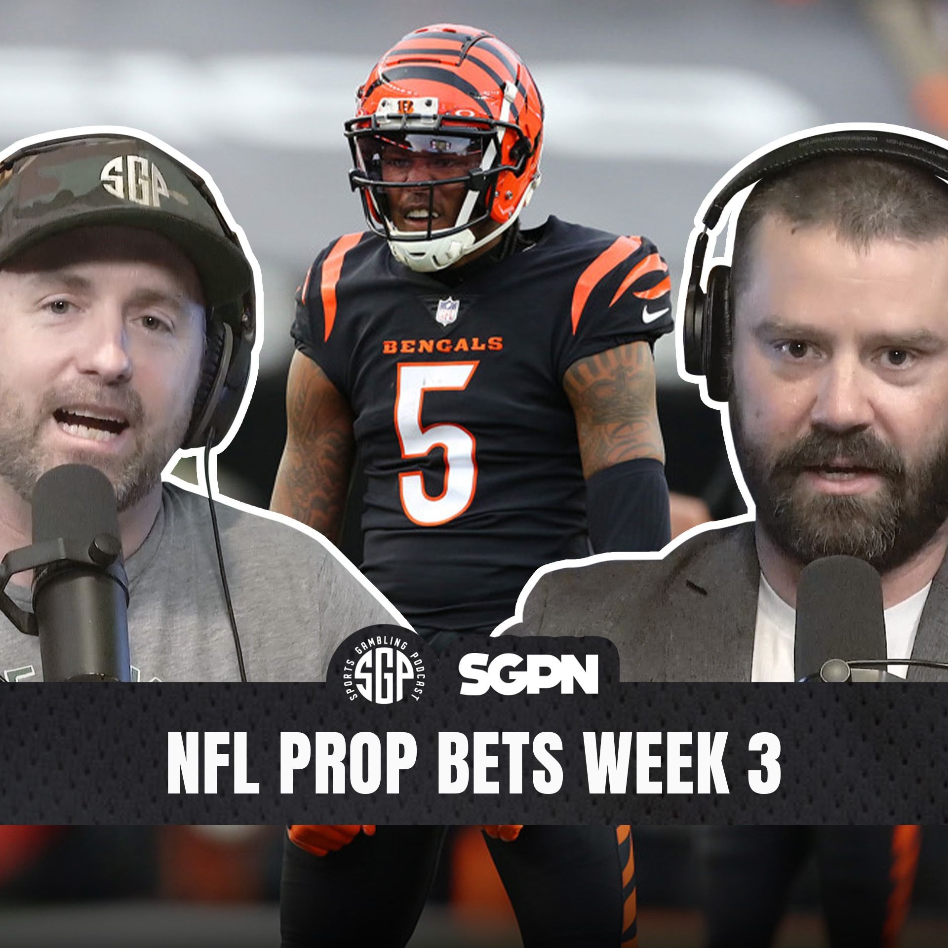 NFL Prop Bets Week 3 | Sports Gambling Podcast (Ep. 2384)