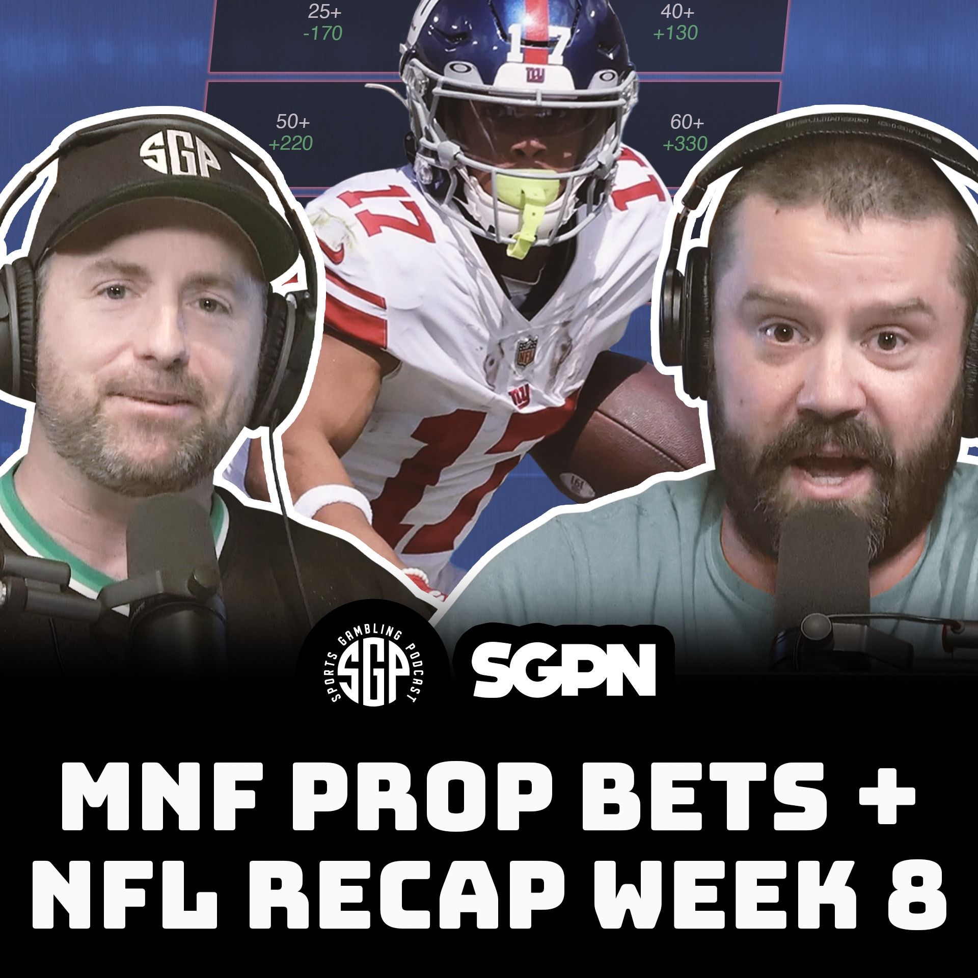 Monday Night Football Prop Bets + NFL Recap Week 8 (Ep. 2122)