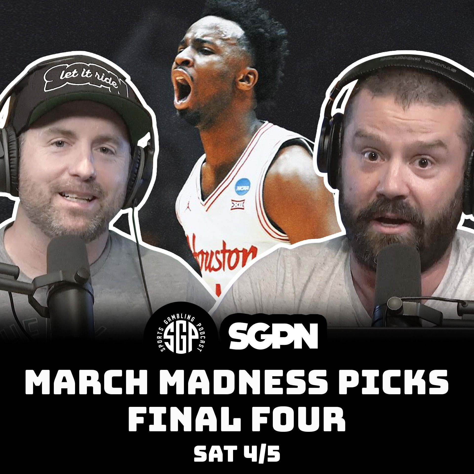 Final Four Picks - College Basketball Bets - Sat 4/5 (Ep. 2241)