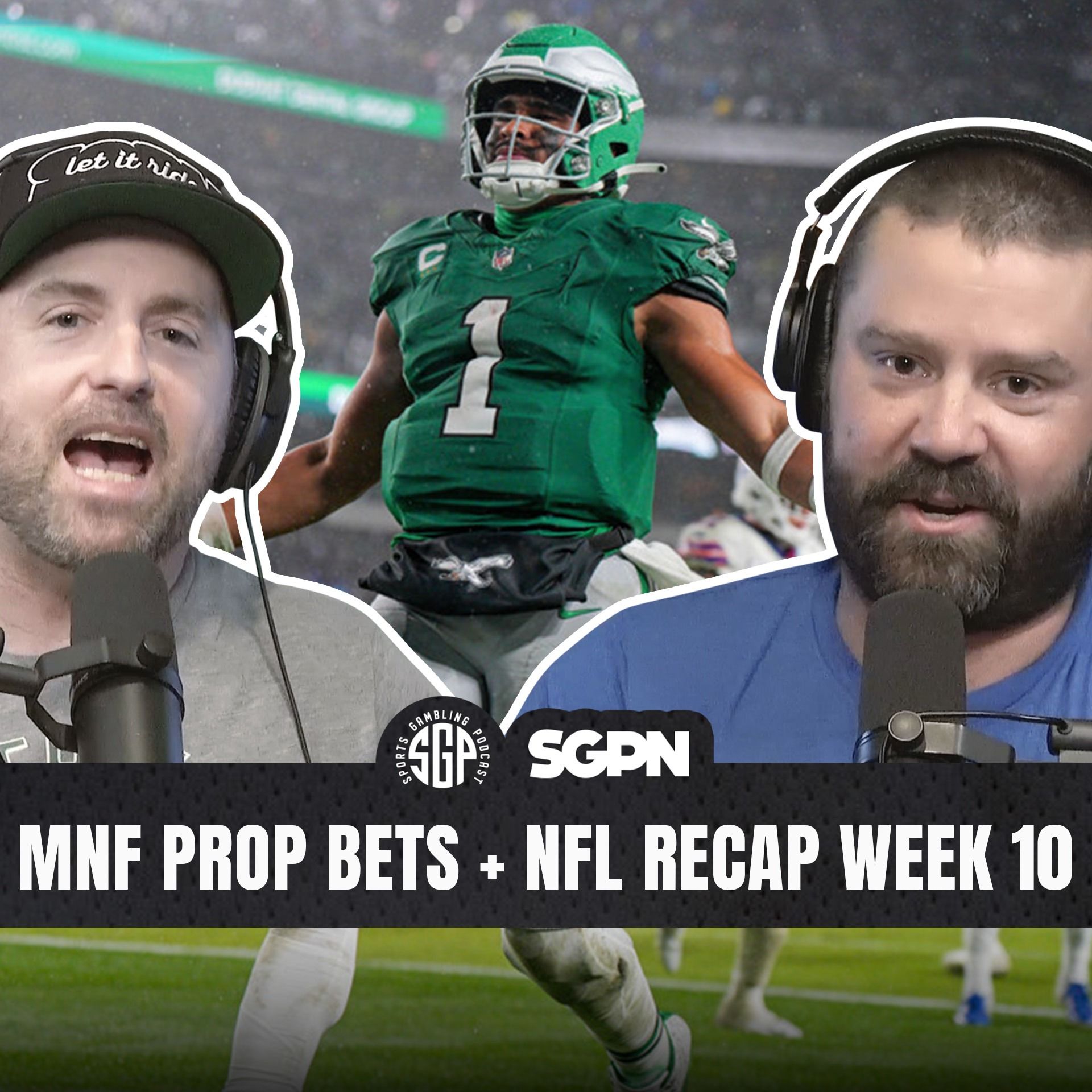 Monday Night Football Prop Bets + NFL Recap Week 10 | Sports Gambling Podcast (Ep. 2423)