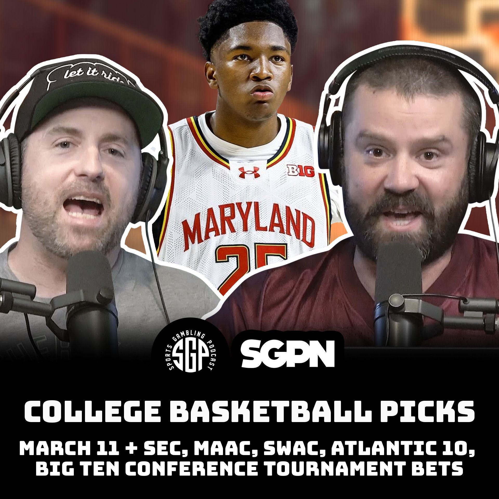 College Basketball Picks - Tue 3/11 + SEC, MAAC, SWAC, Atlantic 10, Big Ten Conference Tournament Bets | Sports Gambling Podcast (Ep. 2223)