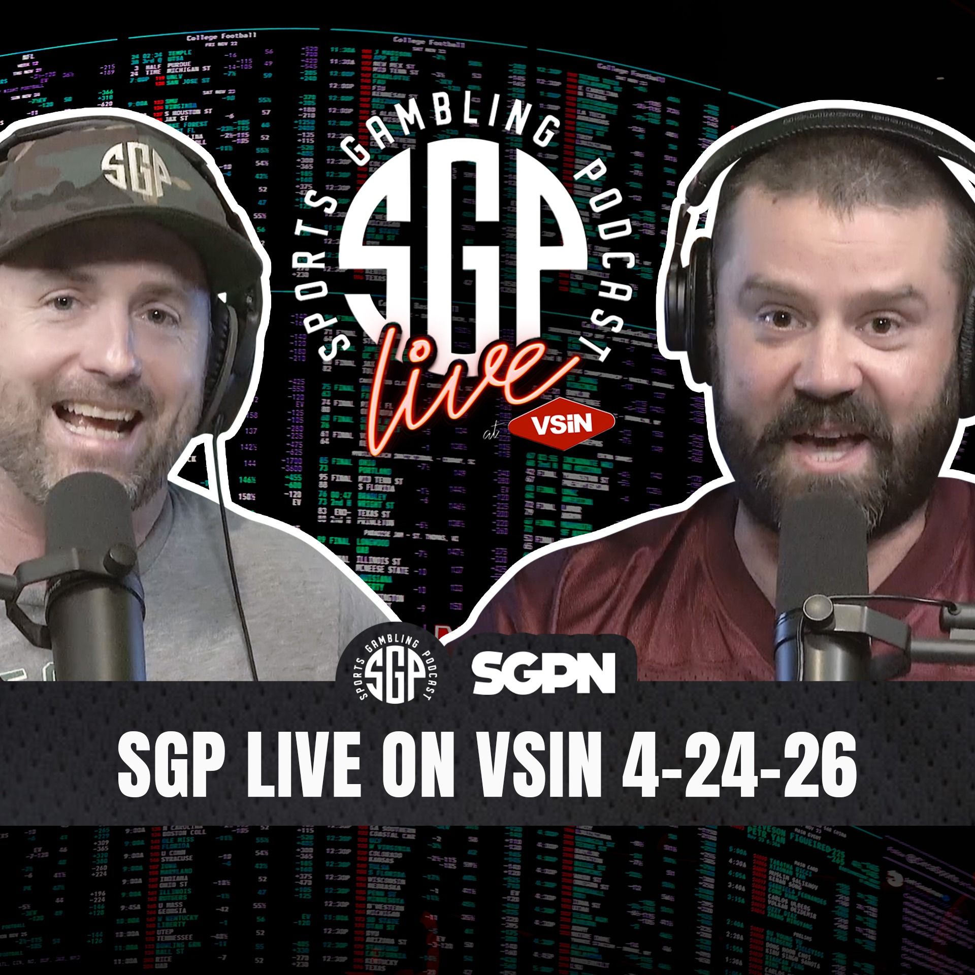 Sports Gambling Podcast LIVE on VSIN (4-24-26)