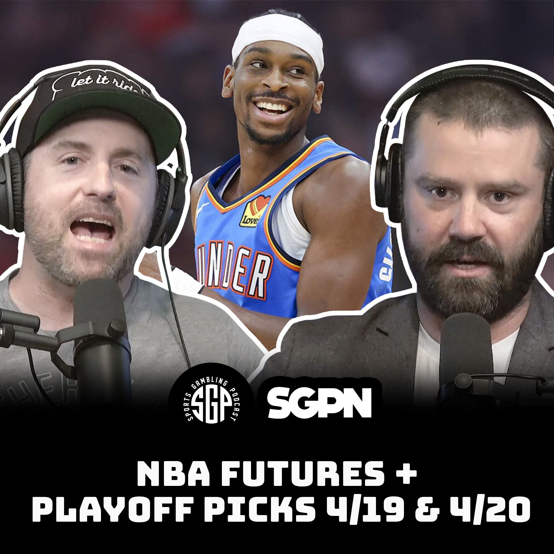 NBA Playoff Picks 4-19 & 4/20 + Futures  (Ep. 2253)