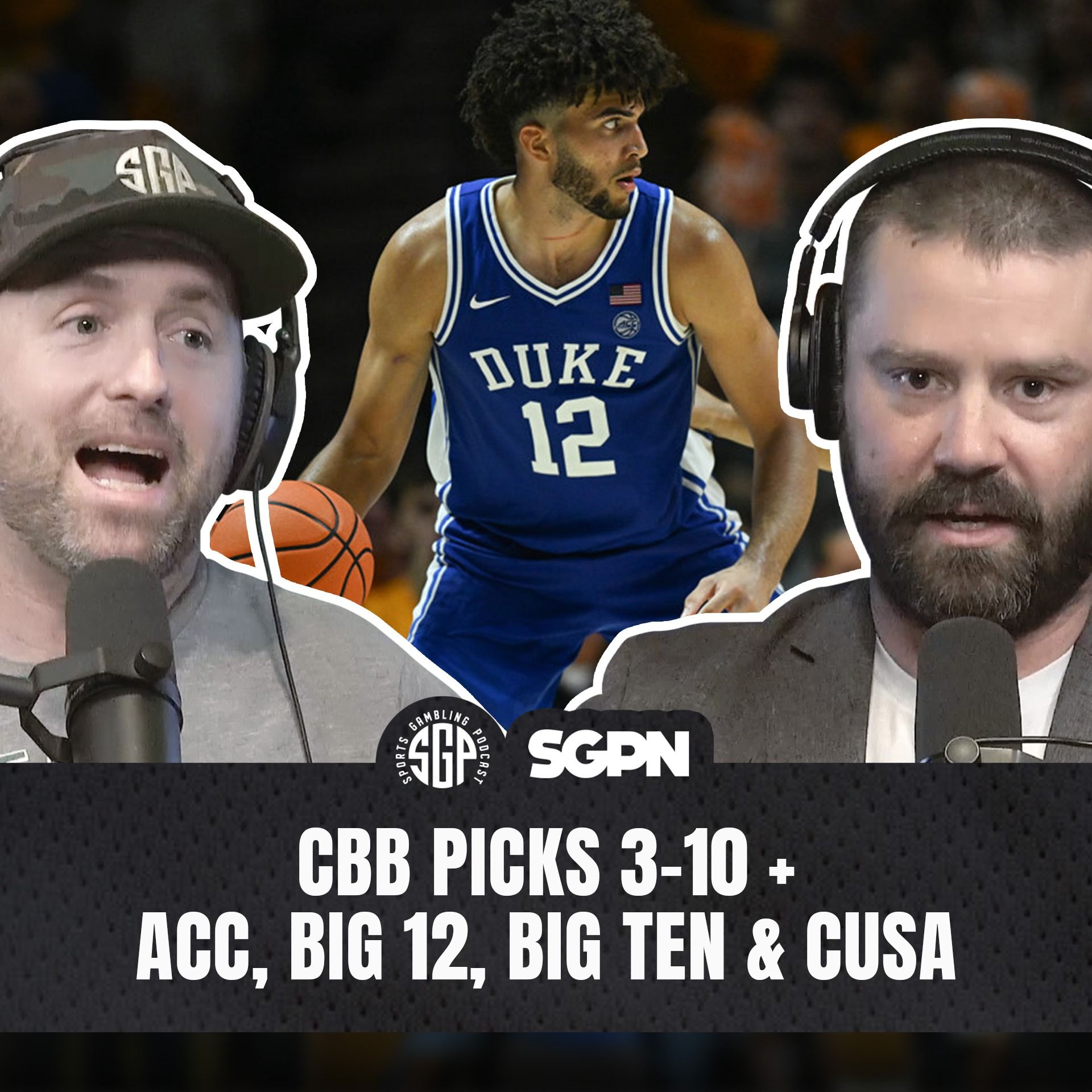 College Basketball Picks: Tue, Mar 10th + ACC, Big 12, Big Ten & CUSA | Sports Gambling Podcast (Ep. 2514)