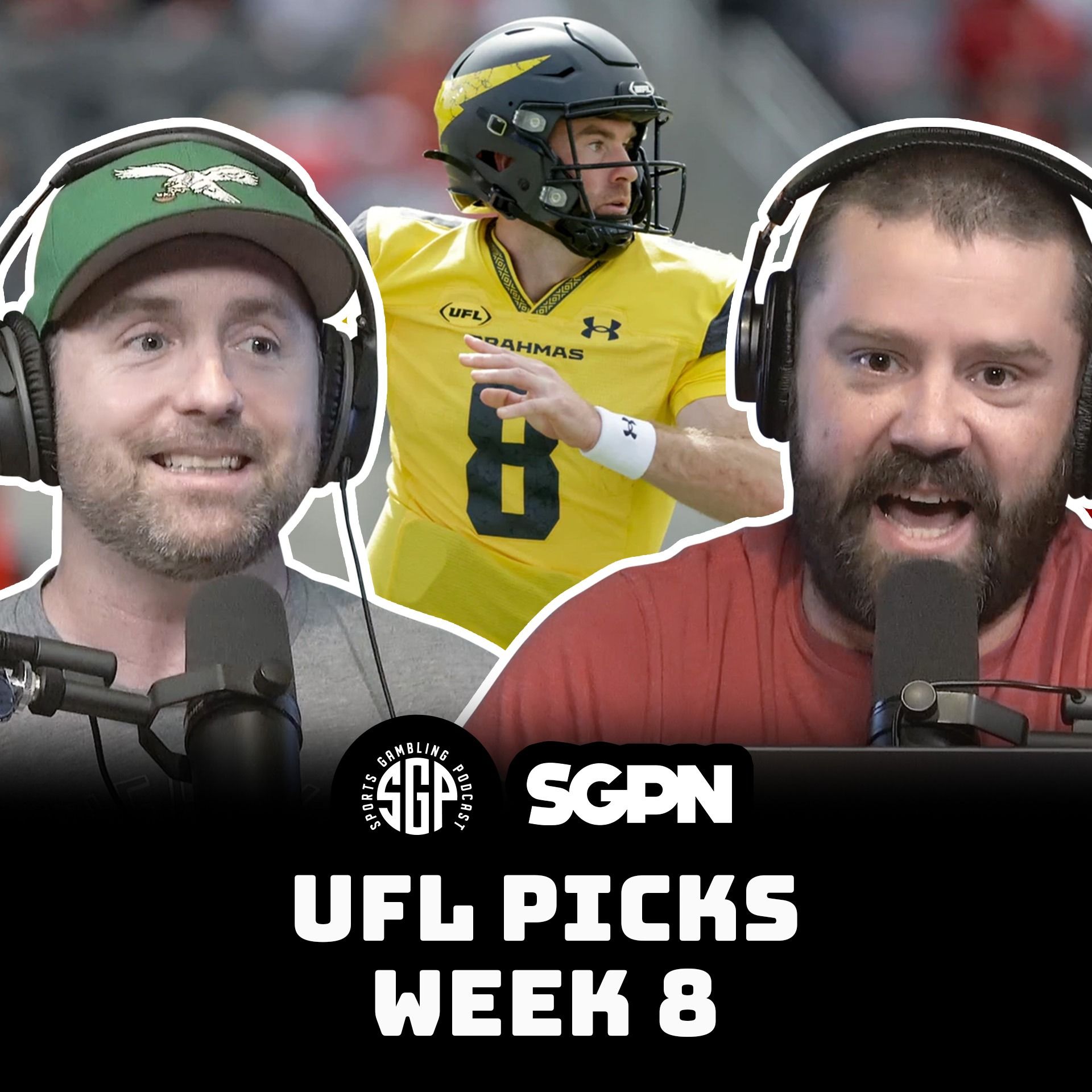 UFL Picks Week 8 | Sports Gambling Podcast (Ep. 2271)