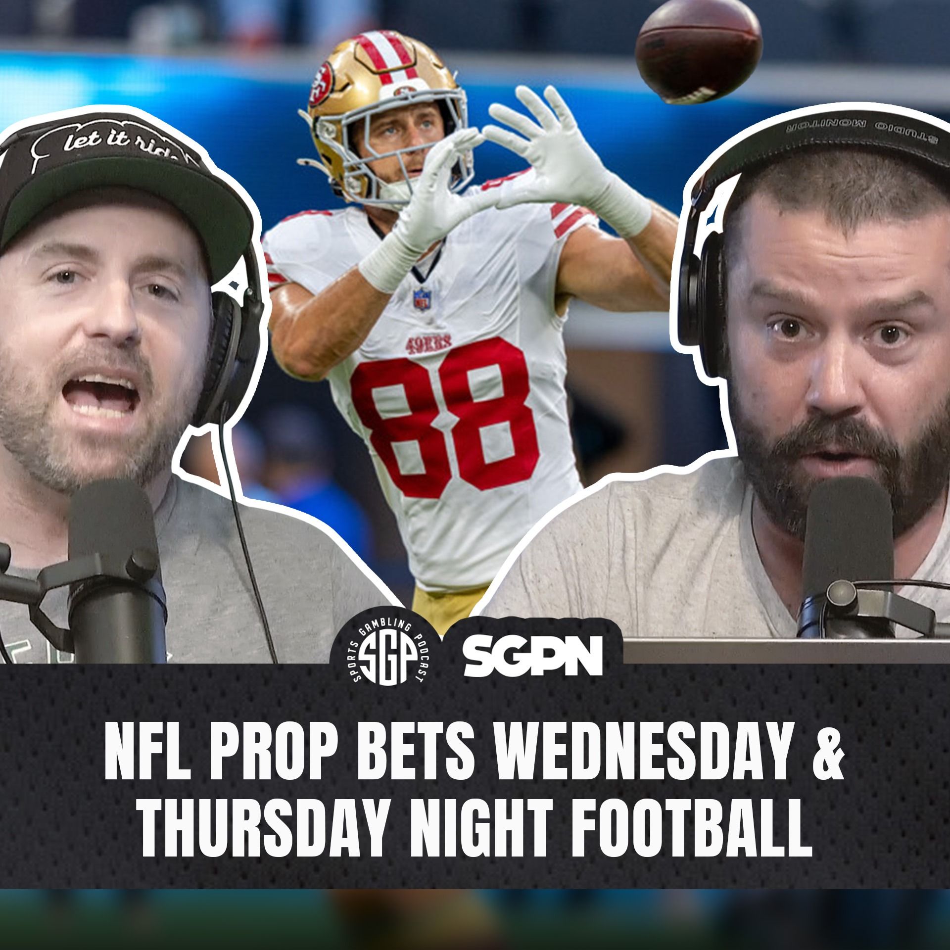 NFL Prop Bets Wednesday & Thursday Night Football | Sports Gambling Podcast (Ep. 2679)
