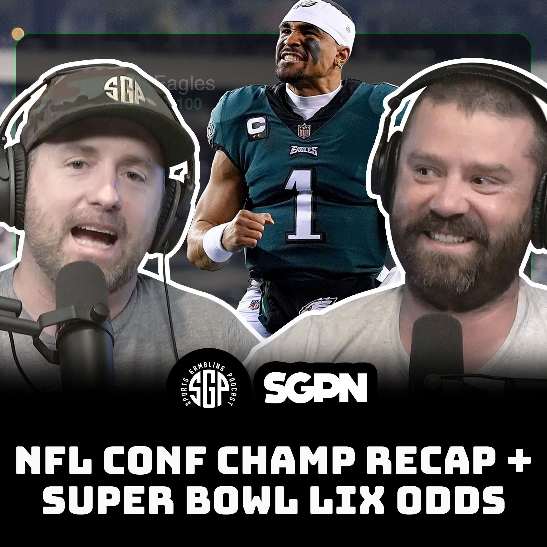 NFL Conference Championship Recap + Super Bowl LIX Odds (Ep. 2193)