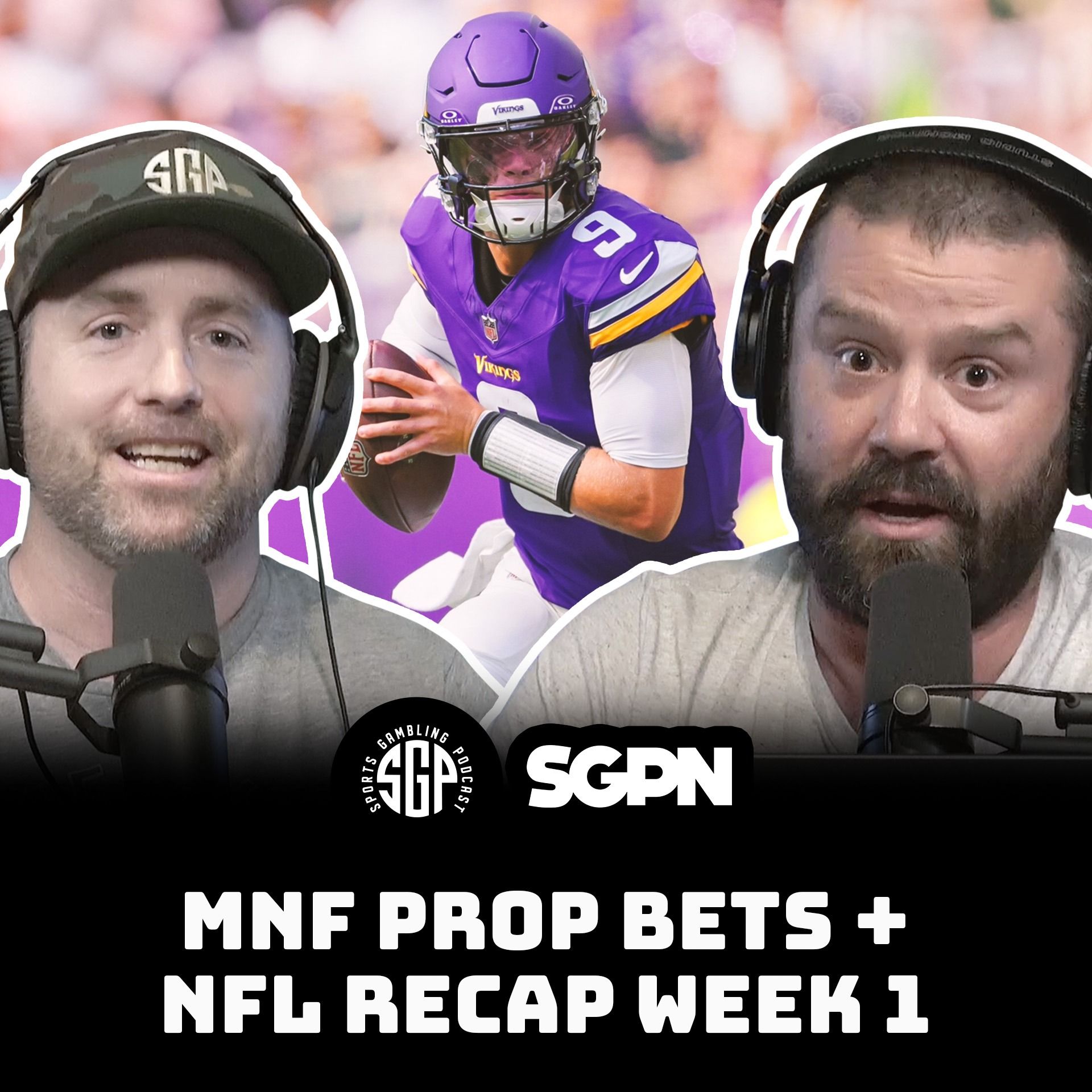 Monday Night Football Prop Bets + NFL Recap Week 1 | Sports Gambling Podcast (Ep. 2375)