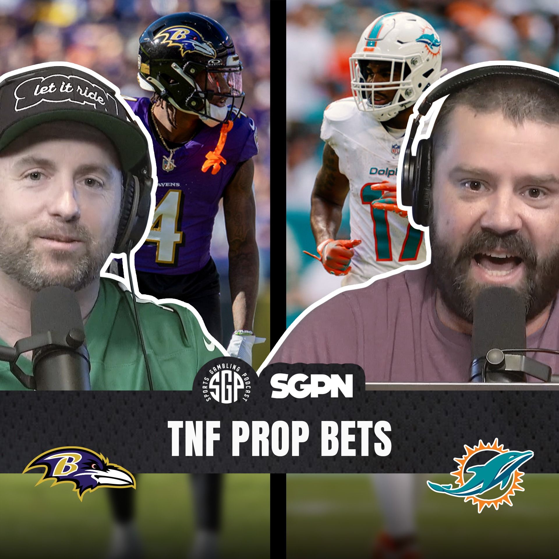 Thursday Night Football Prop Bets: Dolphins vs Ravens Preview | Sports Gambling Podcast (Ep. 2411)