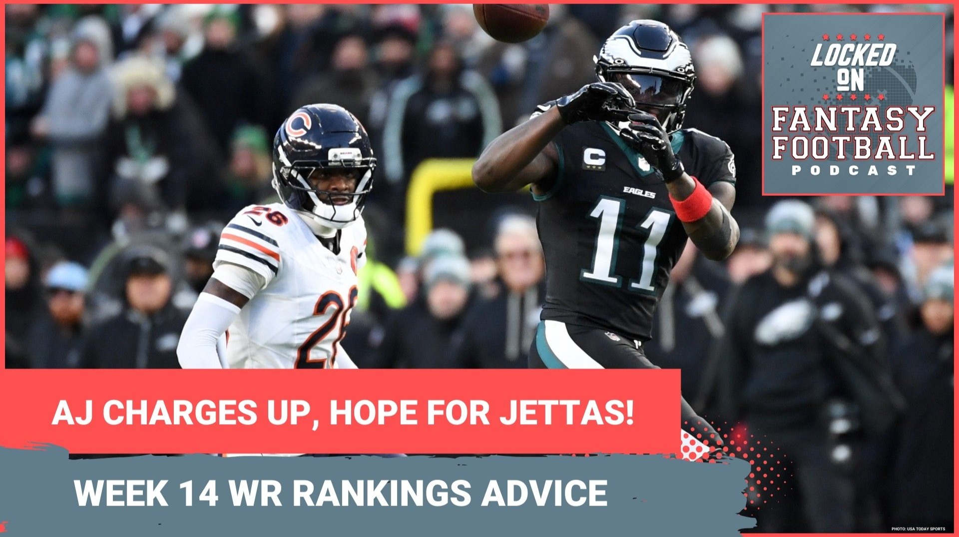 LOVE A.J. Brown in L.A., HOPE for Justin Jefferson & MORE: WEEK 14 fantasy football WR RANKINGS, lineup advice