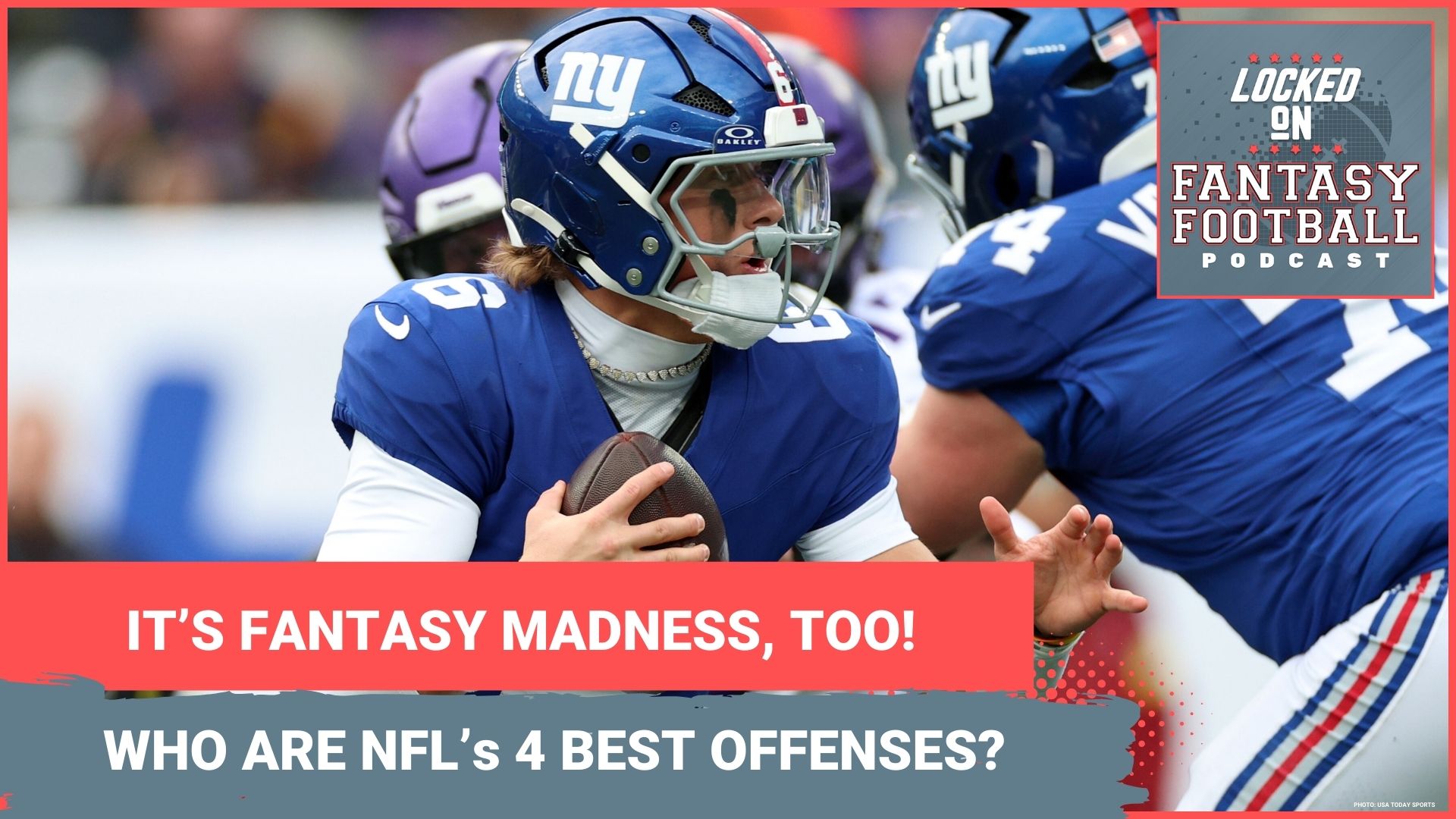 Fantasy MADNESS! Counting down to the final four BEST NFL OFFENSES for 2026: Rams, Lions & MORE