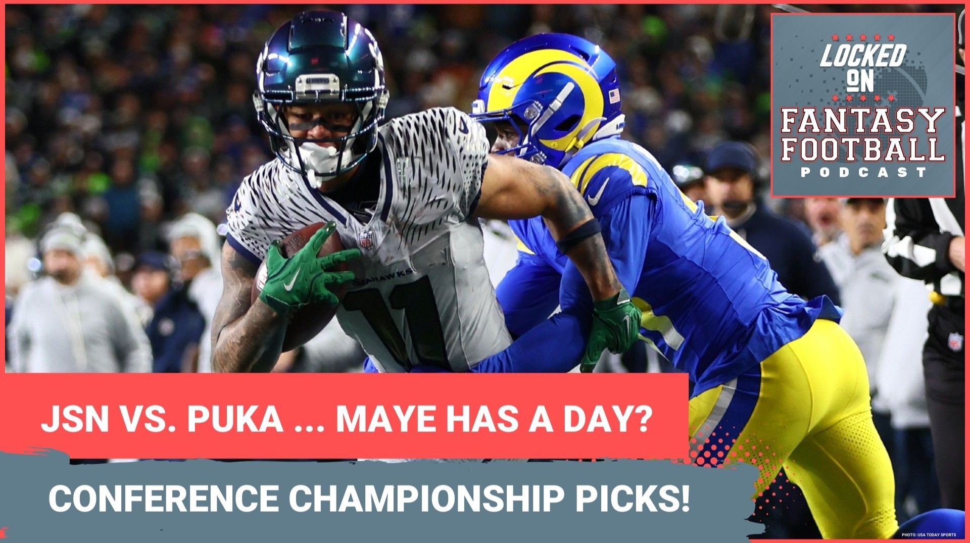 Jaxon Smith-Njigba vs. Puka Nacua, Drake Maye & MORE: Fantasy PICKS & PREDICTIONS for Seahawks-Rams, Broncos-Patriots