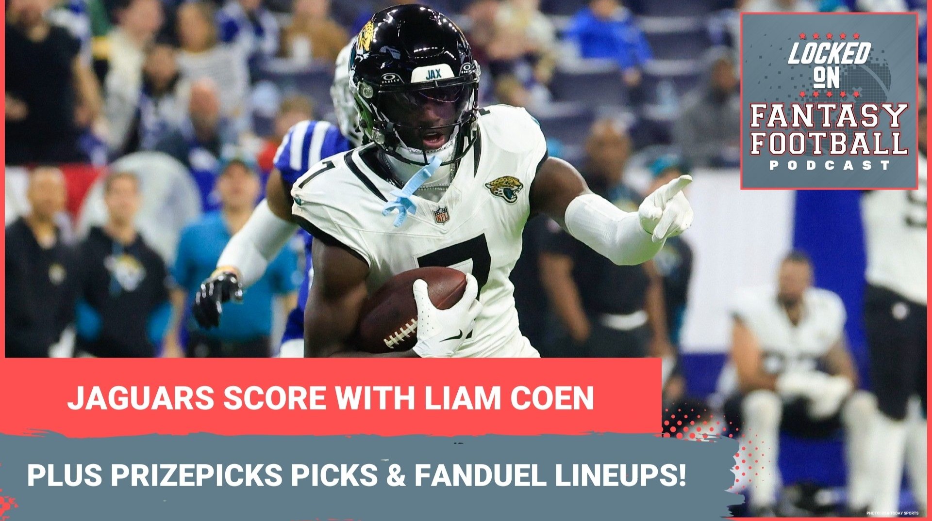 Fantasy football reaction to Jaguars hiring Liam Coen, playoffs PrizePicks picks and FanDuel lineups