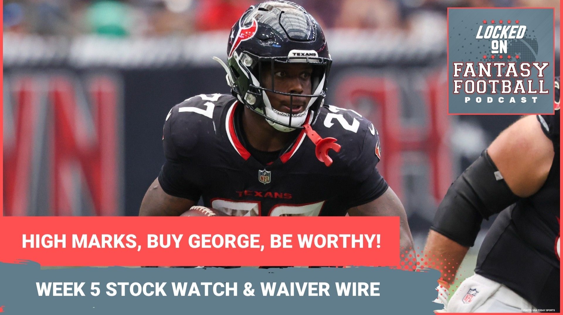 Rookie RBs GO BOOM, veteran WRs duos BUST: Week 5 fantasy football STOCK WATCH & WAIVER WIRE advice