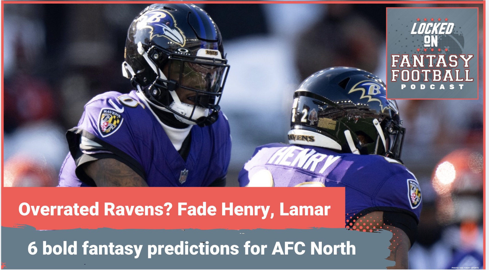 FADE Derrick Henry & Lamar Jackson, BUMP UP DK Metcalf: 6 BOLD fantasy PREDICTIONS for AFC North in 2026