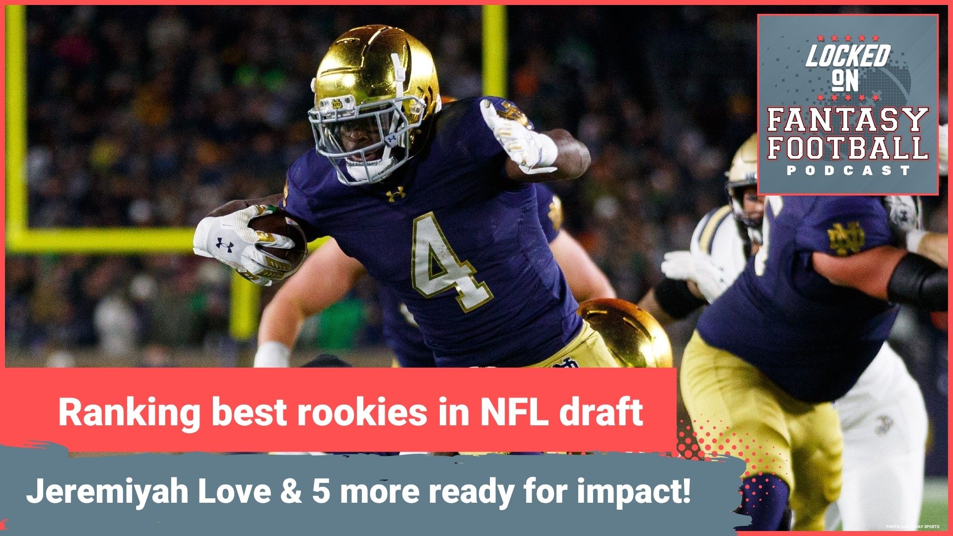 Fantasy's BEST immediate impact ROOKIES in NFL Draft: Jeremiyah Love, Carnell Tate, Kenyon Sadiq & more!