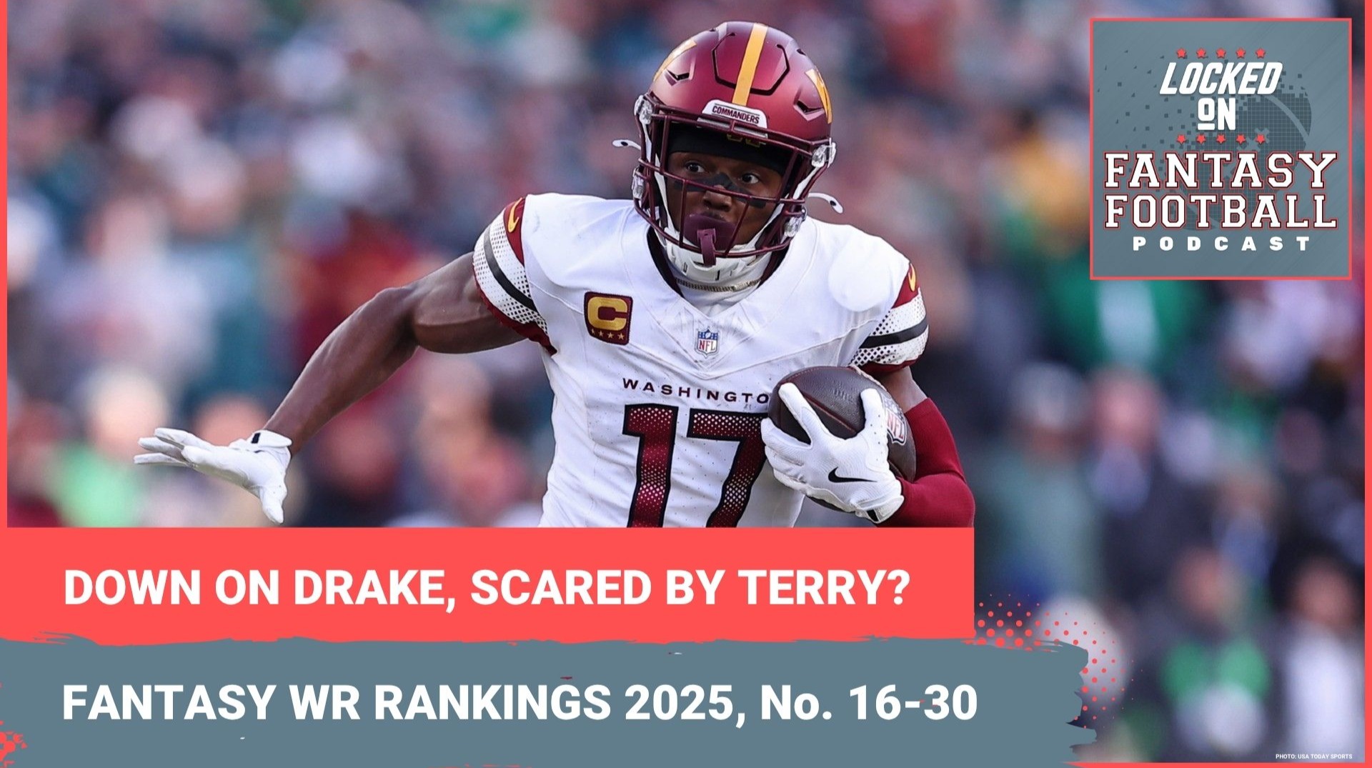 DRAFT D.J. Moore over DK Metcalf, Terry McLaurin? Fantasy football WR rankings, 16-30 for 2025
