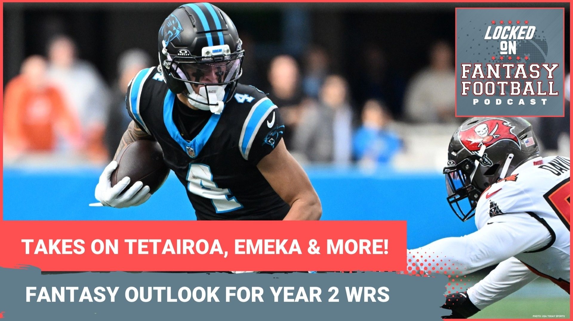 Tetairoa McMillan, Emeka Egbuka, Travis Hunter & MORE: Fantasy SECOND-YEAR WR outlook for 2026