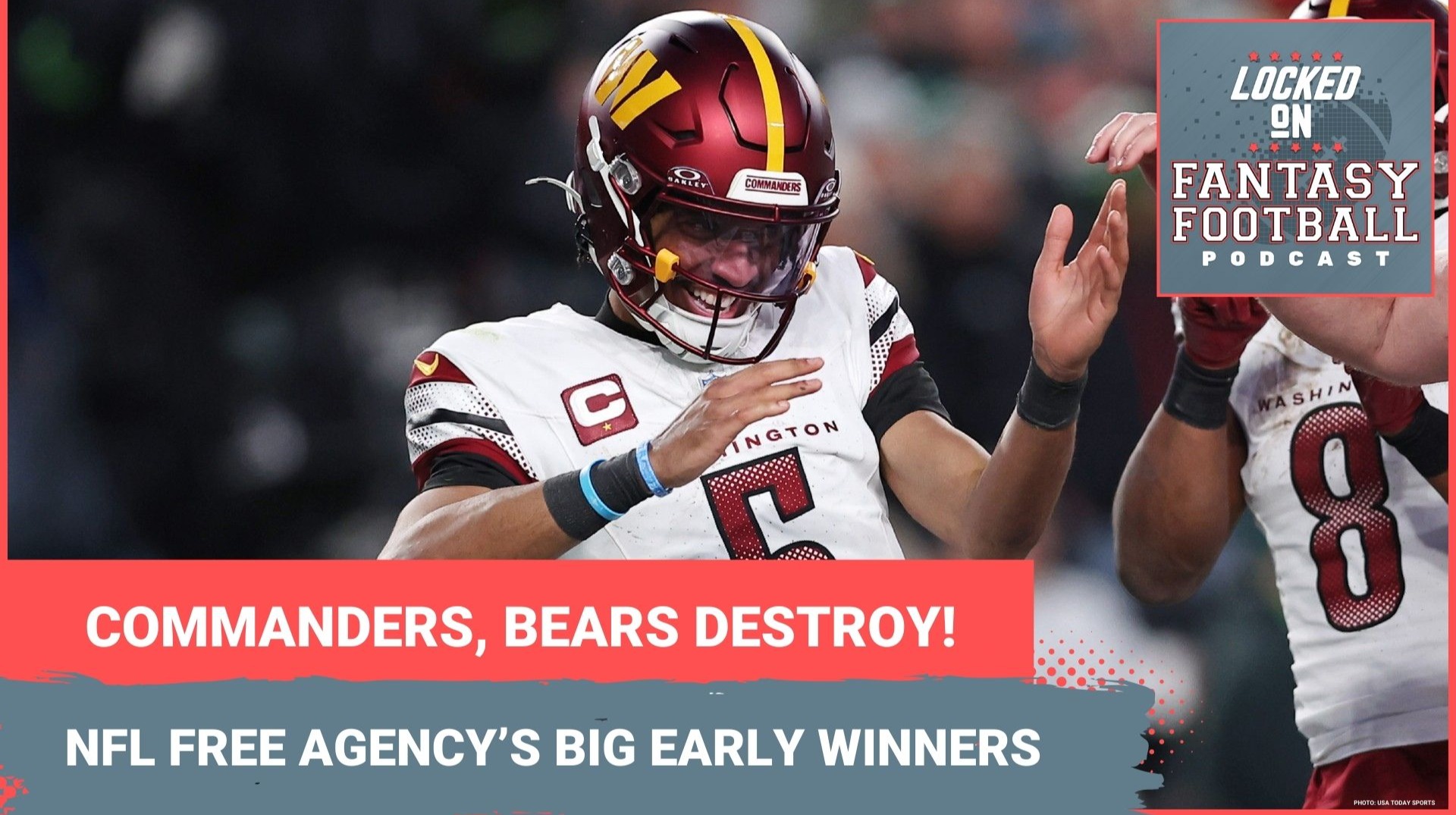 Commanders and Bears crush, Jets and Raiders smash: Biggest fantasy winners in NFL free agency