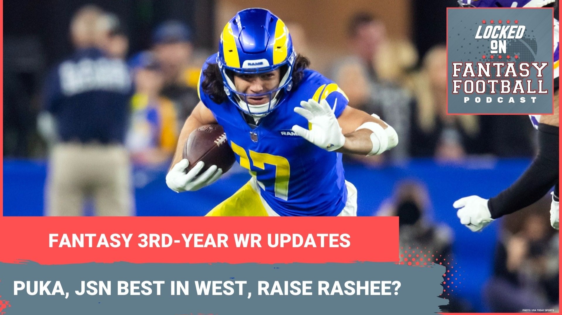 Fantasy football third-year wide receiver report 2025: Puka Nacua, JSN, Rashee Rice, Jordan Addison & more