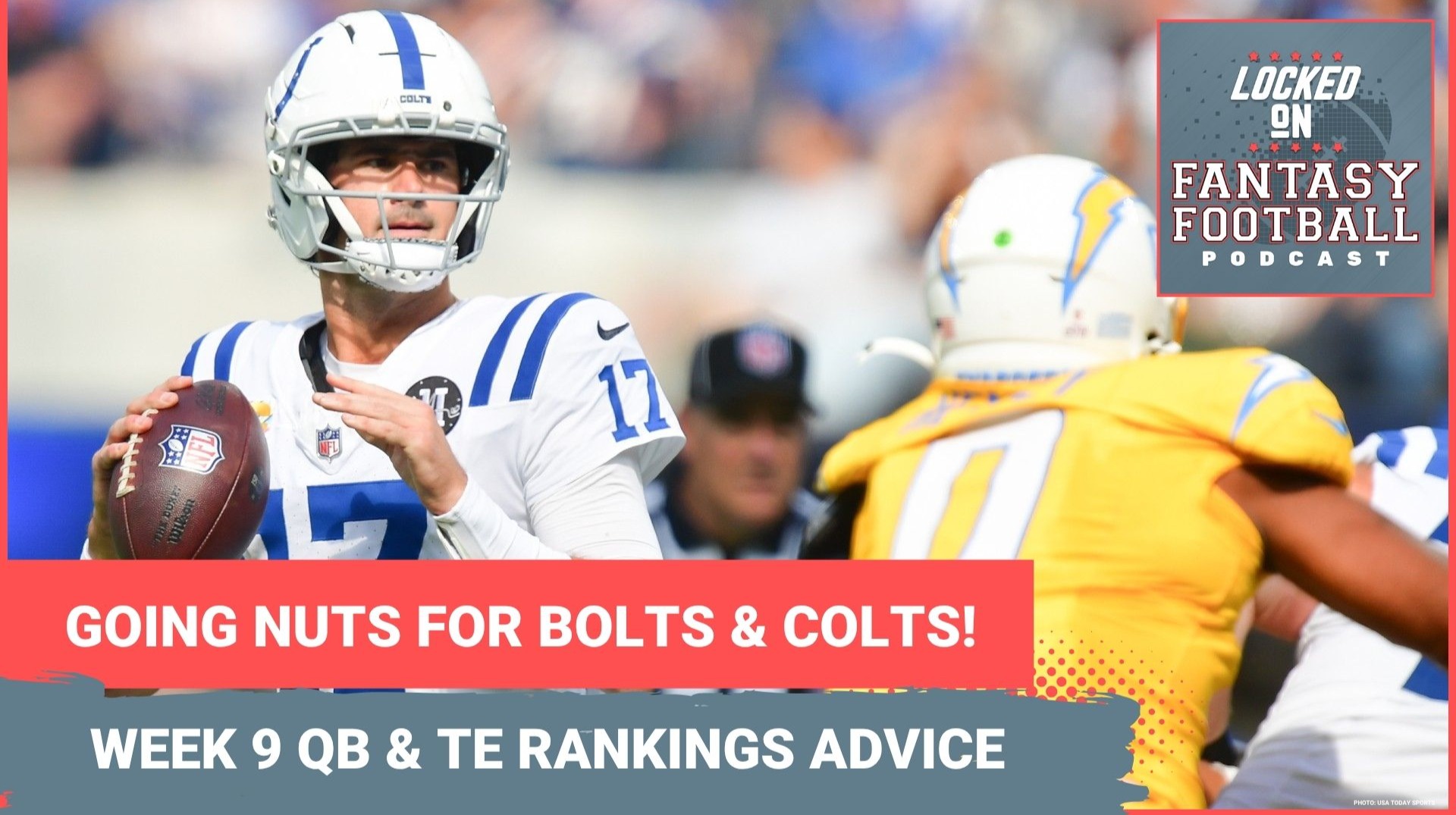 Daniel Jones & Matthew Stafford stay HOT, Bo Nix NOT, Oronde Gadsden II UP: WEEK 9 fantasy football QB and TE RANKINGS