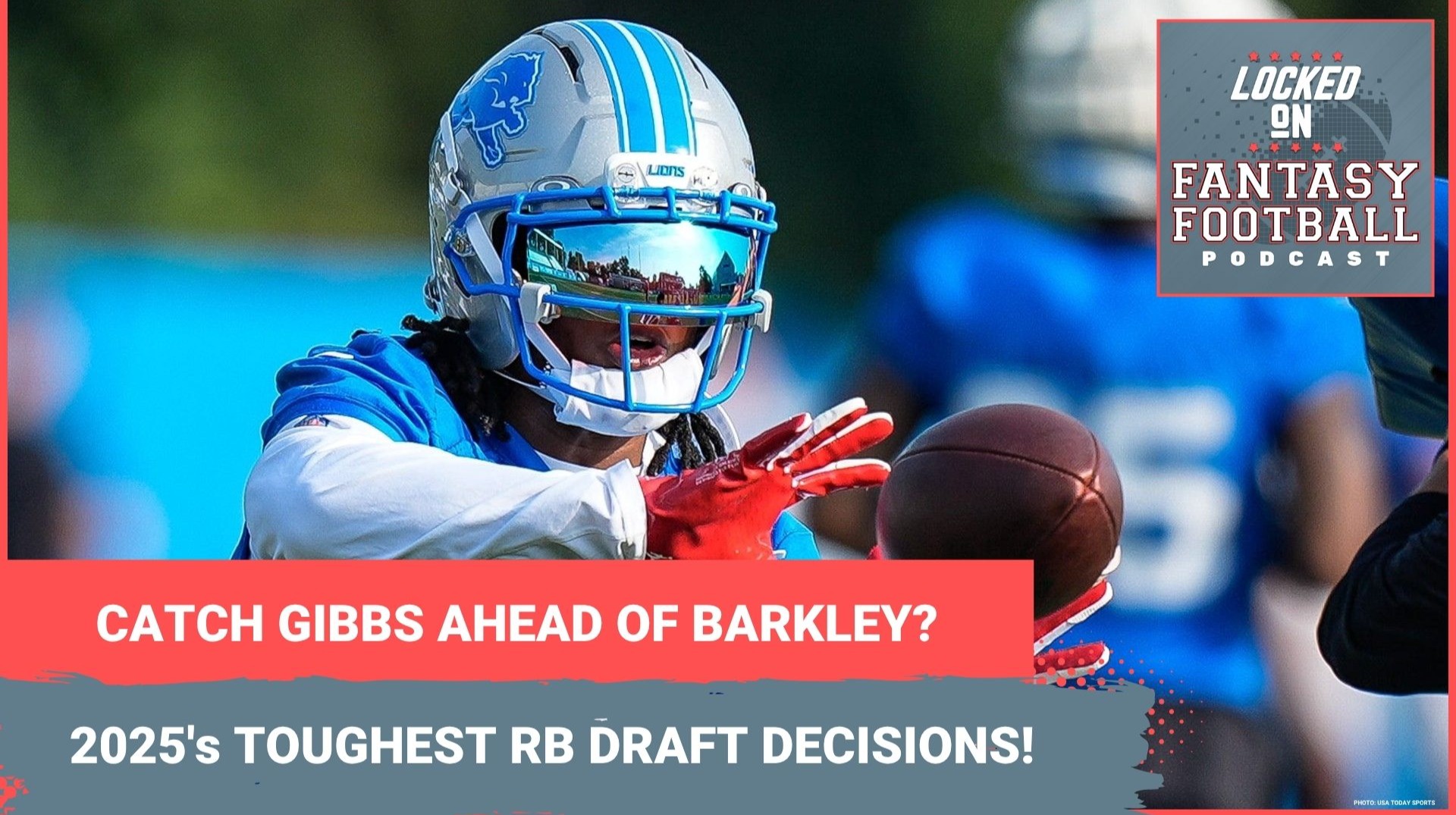 TAKE Jahmyr Gibbs OVER Saquon Barkley? Making the TOUGHEST fantasy football RB DRAFT decisions for 2025