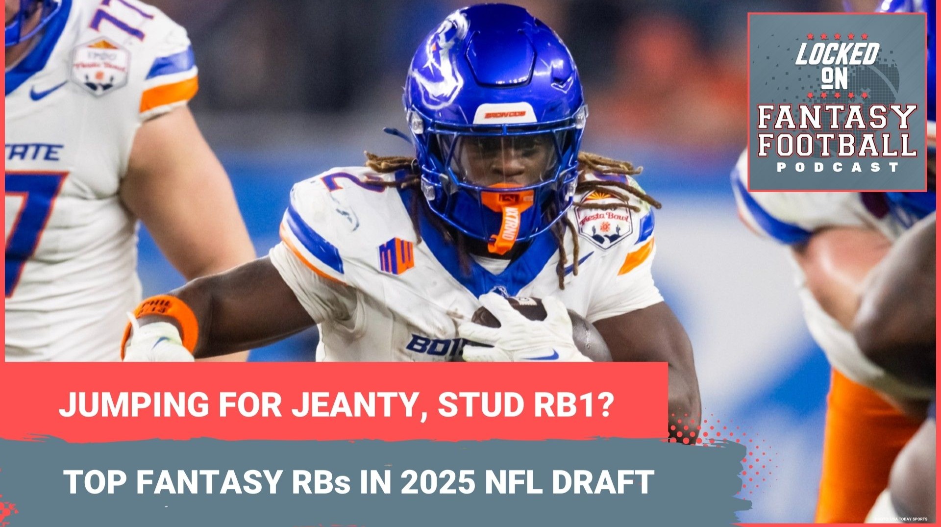 TRUST Ashton Jeanty as STUD ROOKIE RB1? Best fantasy running backs in 2025 NFL Draft