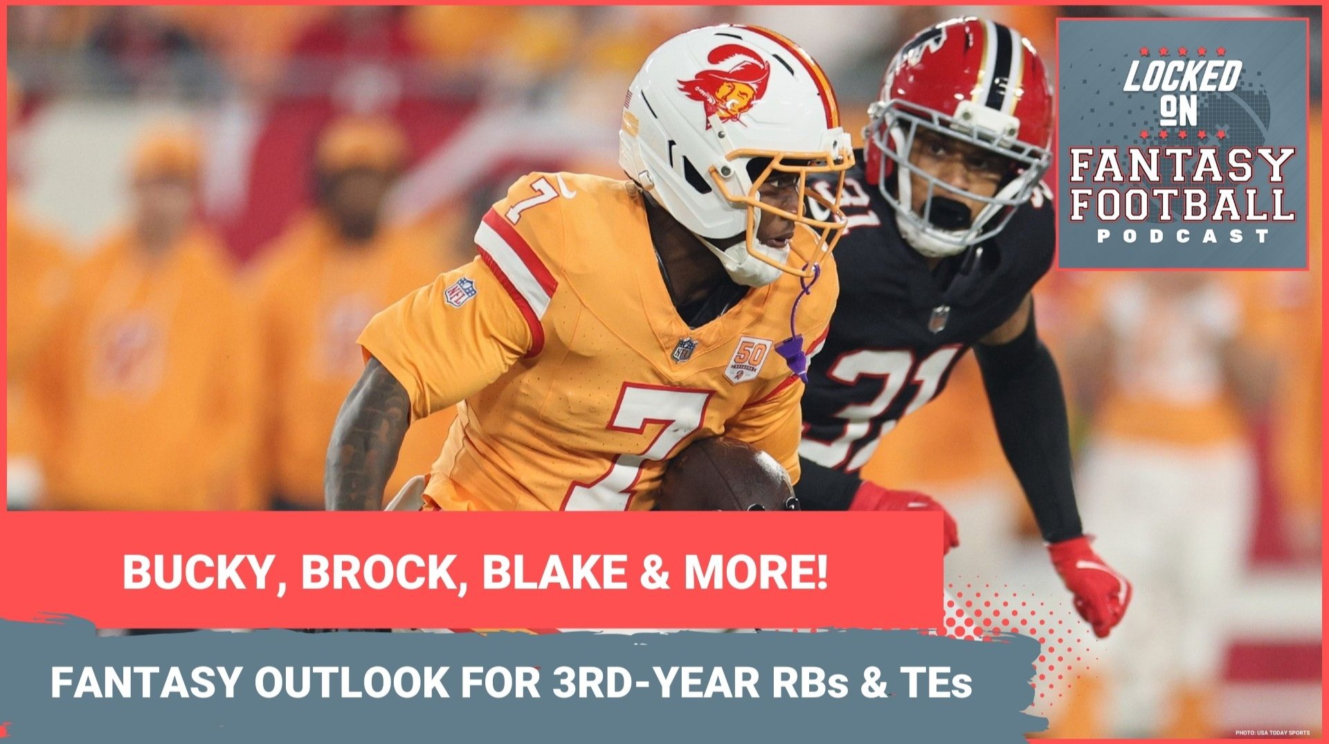 Bucky Irving, Brock Bowers, Tyrone Tracy Jr., Blake Corum & MORE: Fantasy THIRD-YEAR RB & TE outlook for 2026