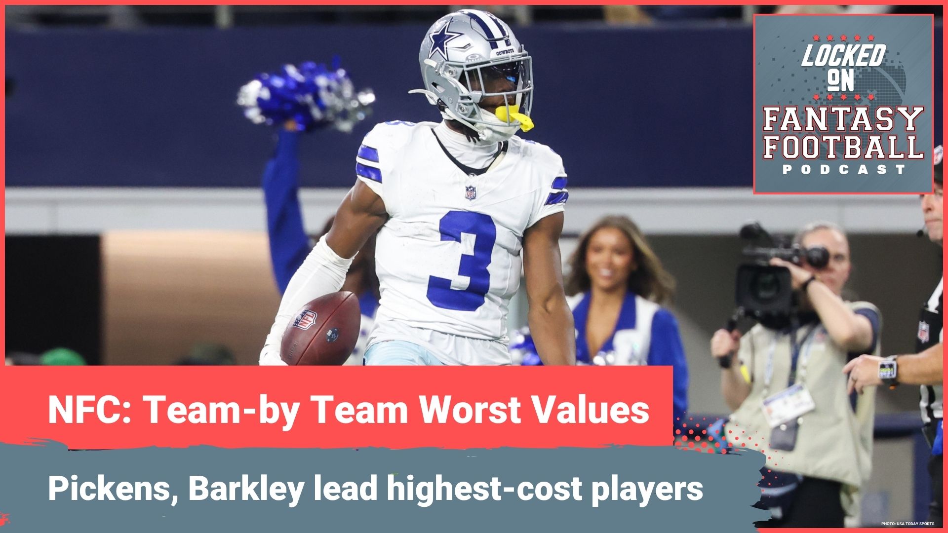 NFC's WORST DRAFT VALUE PICKS: George Pickens, Saquon Barkley & 14 MORE overranked fantasy players