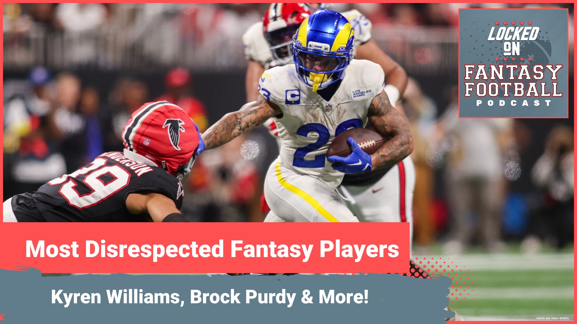 Fantasy's MOST DISRESPECTED players in 2026 DRAFTS: Kyren Williams, Brock Purdy & MORE
