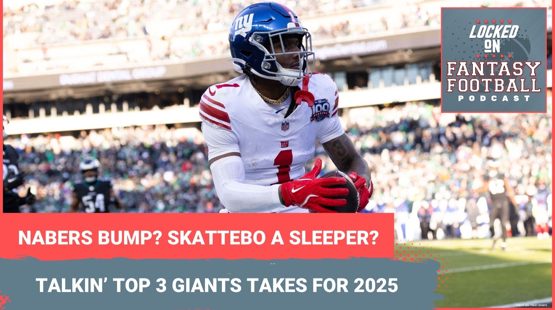 Malik Nabers BUMP or SLUMP? Cam Skattebo, hot RB2 SLEEPER? 3 Giants fantasy takes you MUST KNOW for 2025