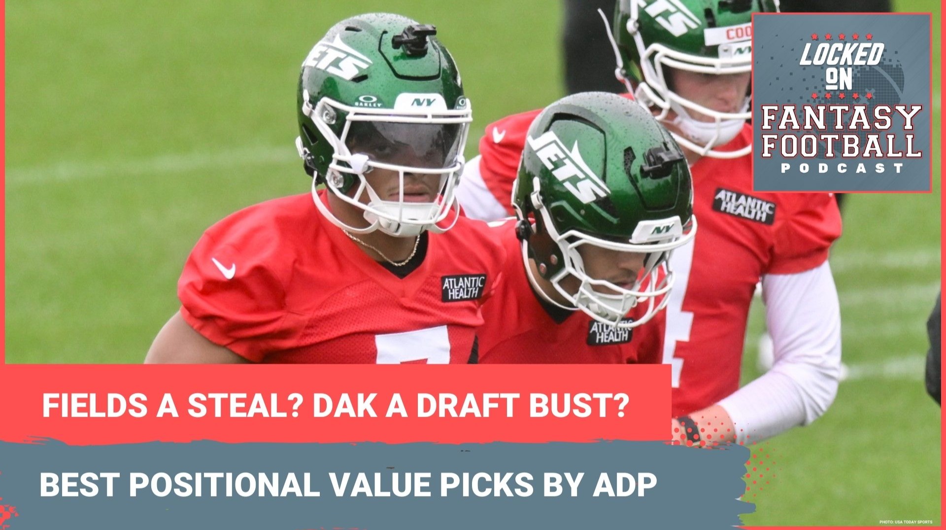Fantasy football ADP updates: Justin Fields leads draft rankings' best value-based steals