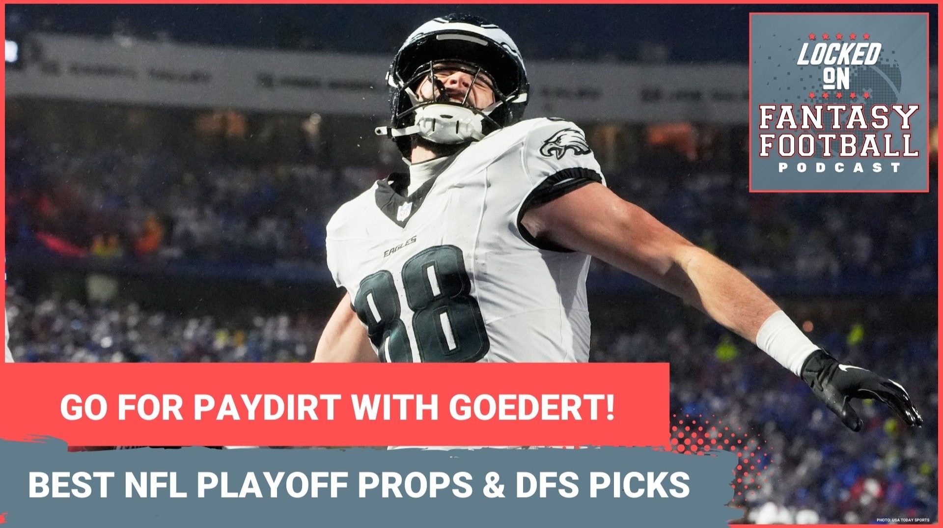 Dallas Goedert SCORES, Steelers WIN, Packers & Bears SHOOTOUT: BEST NFL wild-card playoff BETS, PROPS & DFS picks