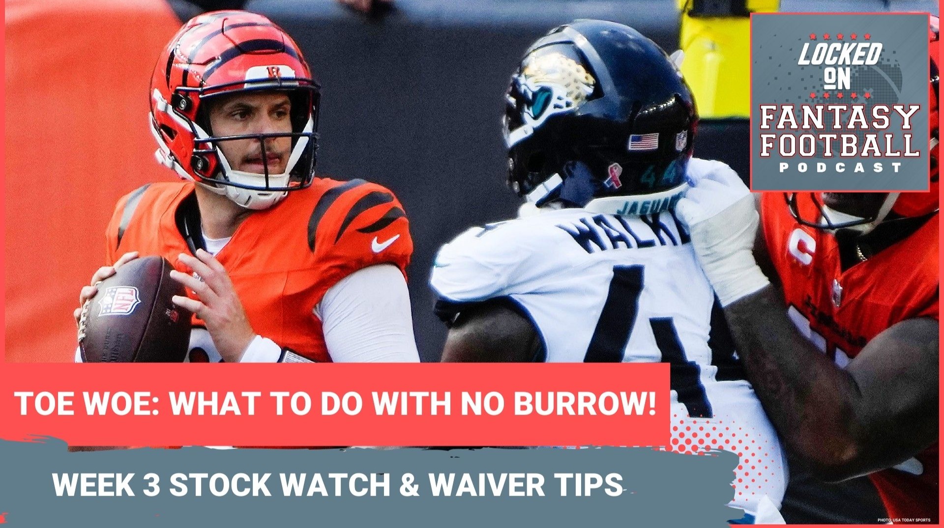 Joe Burrow injury puts Bengals DOWN; Colts, Lions & Giants go UP: Week 3 fantasy football STOCK WATCH & WAIVER WIRE advice