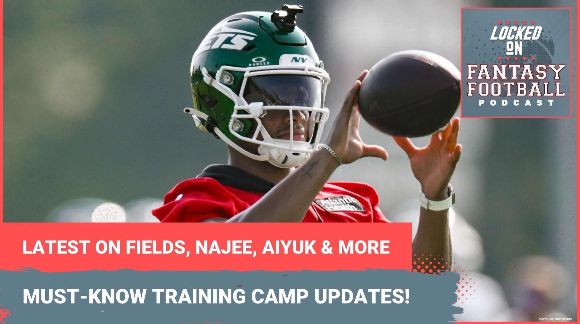 Justin Fields scare, Brandon Aiyuk injury update & more: Early fantasy MUST-KNOW training camp news, and notes